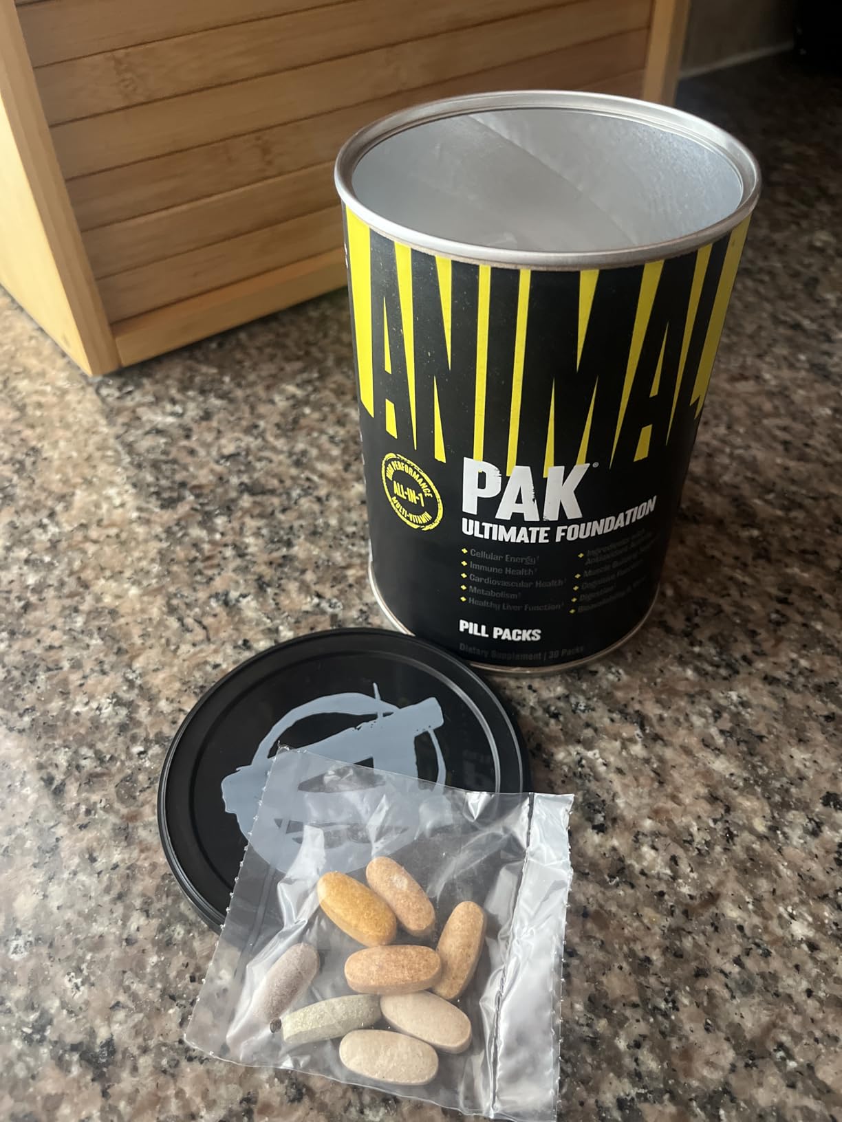 Animal Pak - Convenient Multivitamin for Men & Women Daily All-in-One Vitamin & Supplement Pack - Zinc, Vitamins C, B, D, Amino Acids, and Immune Support - Sports Nutrition Performance - 44 Count customer photo 2