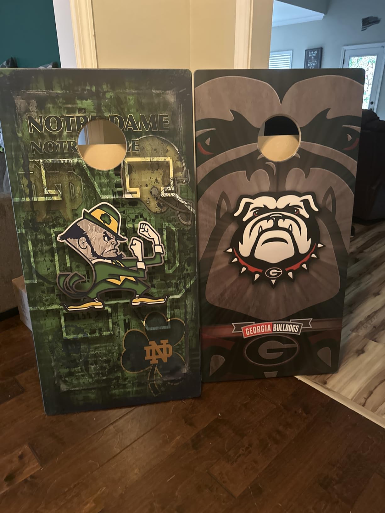 Titan Bags Professional Cornhole Board Set - ACL COMP Solid Wood Cornhole Board with Built-in Handles for Adults - Portable Outdoor Sports Set for Backyard Games, Parties & Tournament - Custom customer photo 2