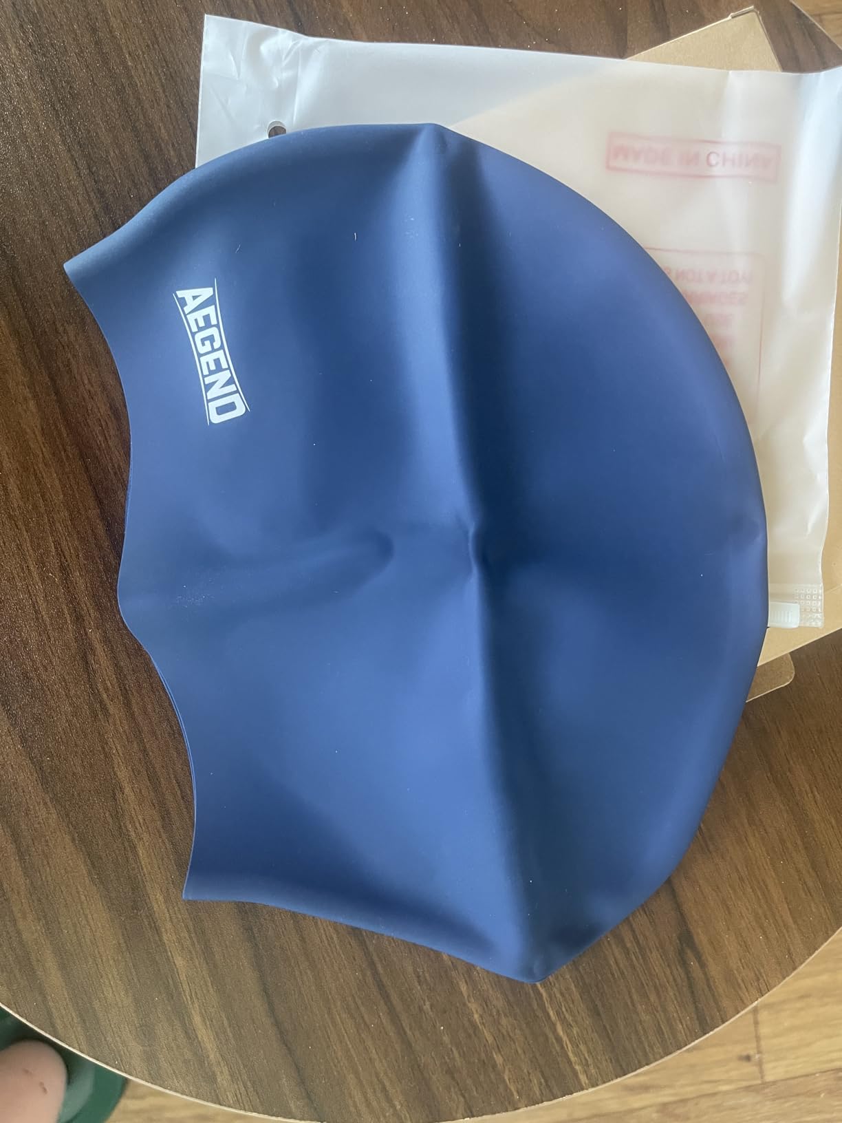Aegend Swim Caps for Long Hair, Durable Silicone Swimming Caps for Women Men Adults Youths, Easy to Put On and Off, Waterproof Swim Hats Bathing Caps to Keep Hair Dry customer photo 2
