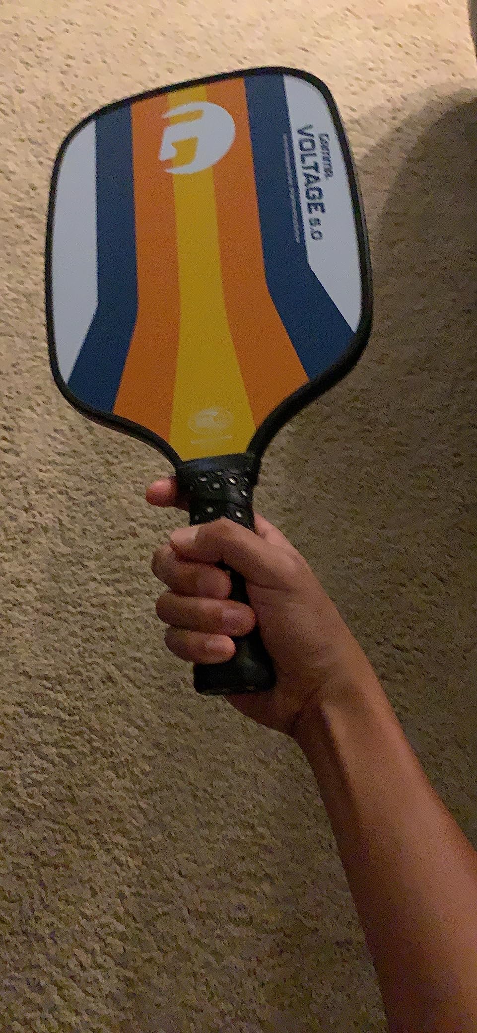GAMMA Pickleball Paddles, Quantum Series, Quantum Series, Micron 5.0, Neutron 5.0, Voltage 5.0, Atomic 5.0, USAPA Approved, Graphite Pickleball Paddle, Polypropylene Core, Honeycomb Grip, Great Feel, More Control customer photo 2