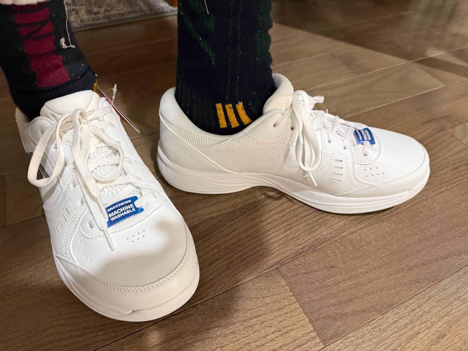 Skechers Unisex Adult Viper Court Smash - Athletic Indoor Outdoor Pickleball Shoes | Relaxed Fit Sneakers customer photo 2