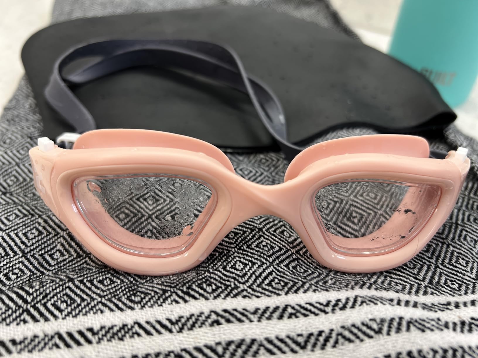 ZIONOR Kids Swim Goggles, G1MINI SE No Leak Anti-Fog Goggles for Kids 6-14, Soft Silicone Comfort Fit, Easy Adjust Strap customer photo 2