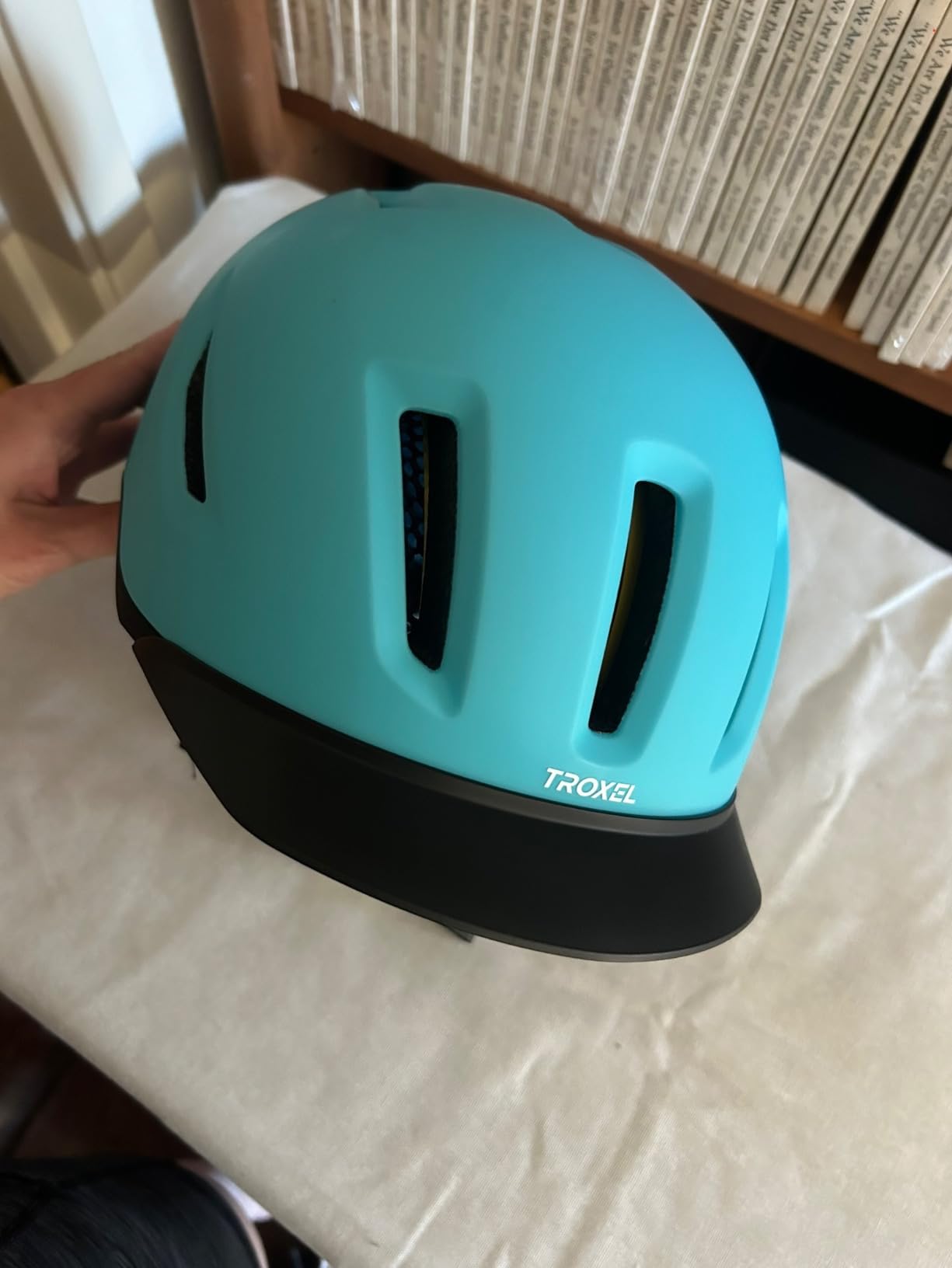 Troxel Terrain MIPS Cooling Horse Riding Helmet, Low-Profile, Micro-Adjustable Design, Horseback Riding Gear customer photo 2