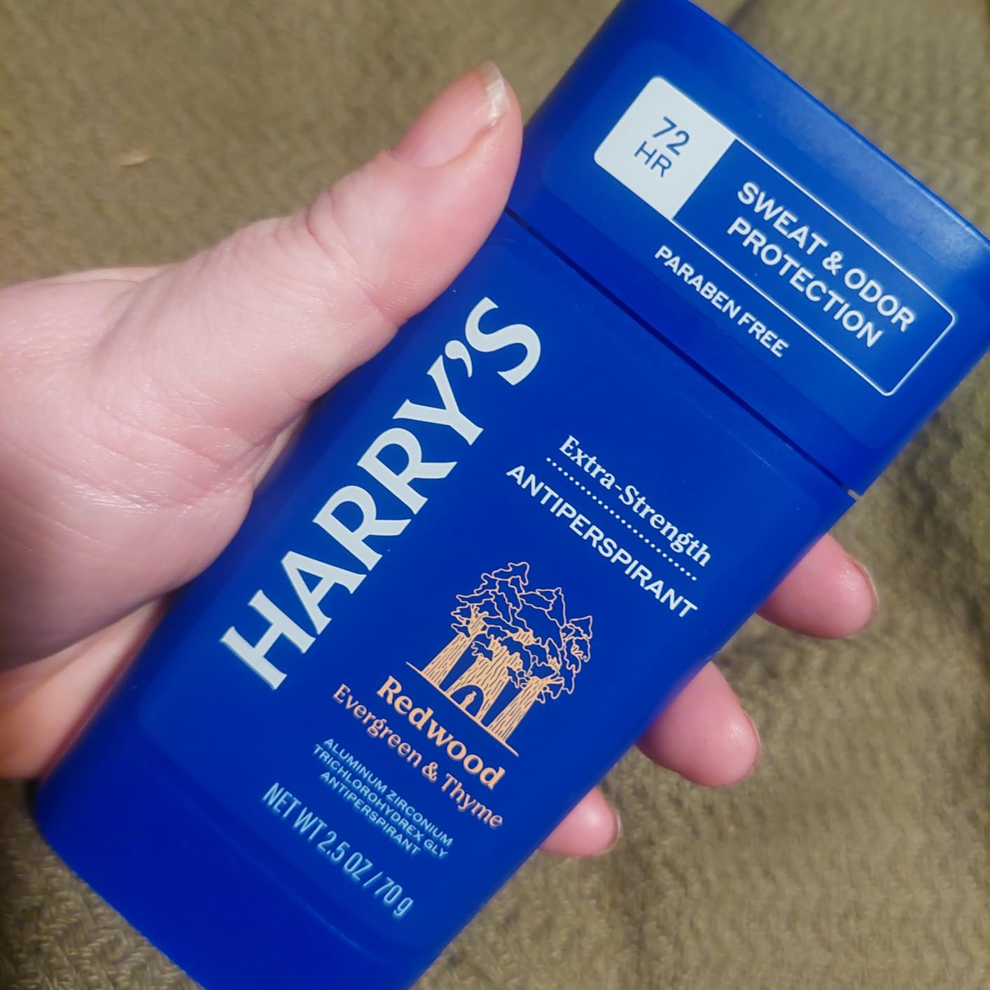 Harry's Extra-Strength Antiperspirant Deodorant, Sweat & Odor Control Antiperspirant for Men, Variety Pack - Stone, Redwood, Wildlands, 2.5 oz Pack of 3 customer photo 2