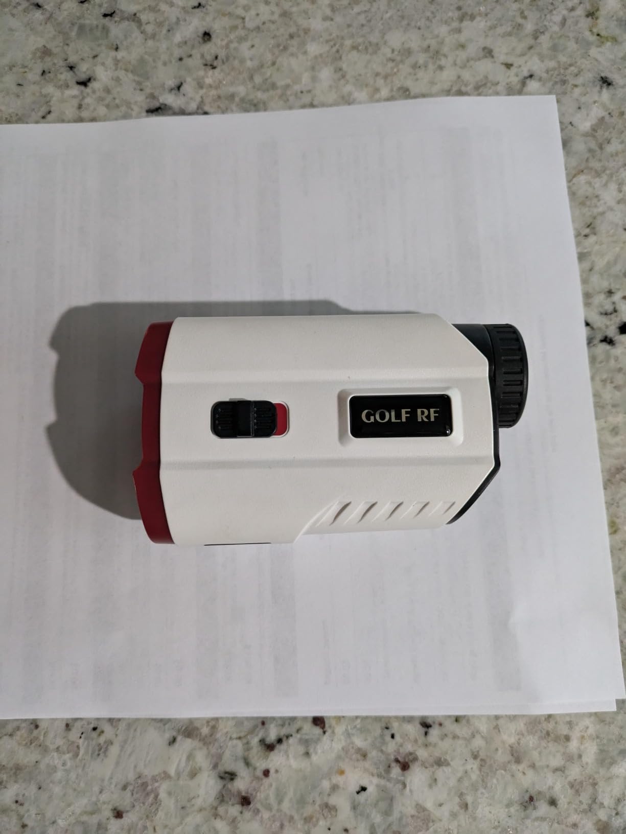 X1 Golf Rangefinder with Slope, Flagpole Lock and Vibration, 660/1100YDS Laser Rangefinder for Golfing & Hunting, Rechargeable Laser Range Finder Distance Measuring with High-Precision customer photo 1