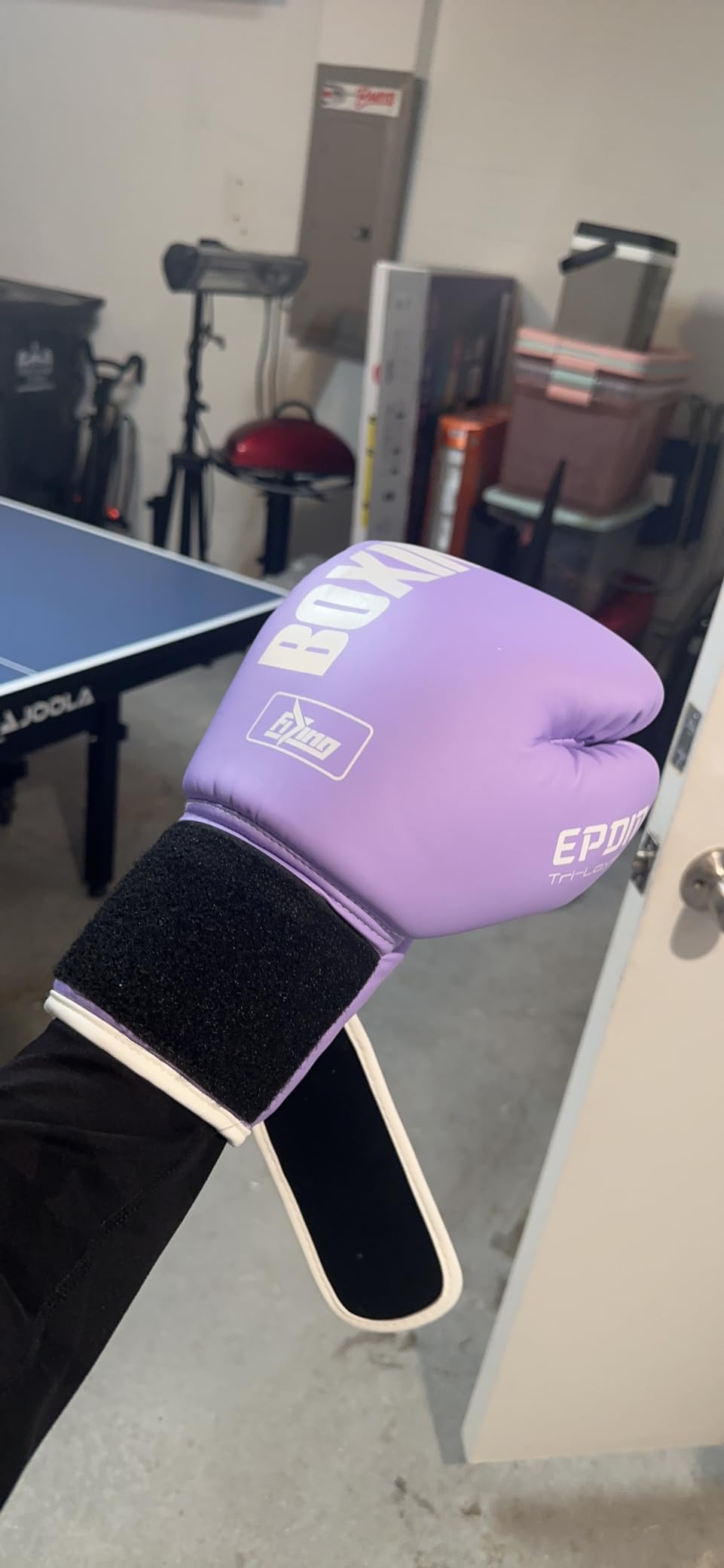 Pro Style Boxing Gloves for Women, PU Leather, Training Muay Thai, Sparring, Fighting Kickboxing, Adult Heavy Punching Bag Gloves Mitts Focus Pad Workout for Ladies customer photo 2