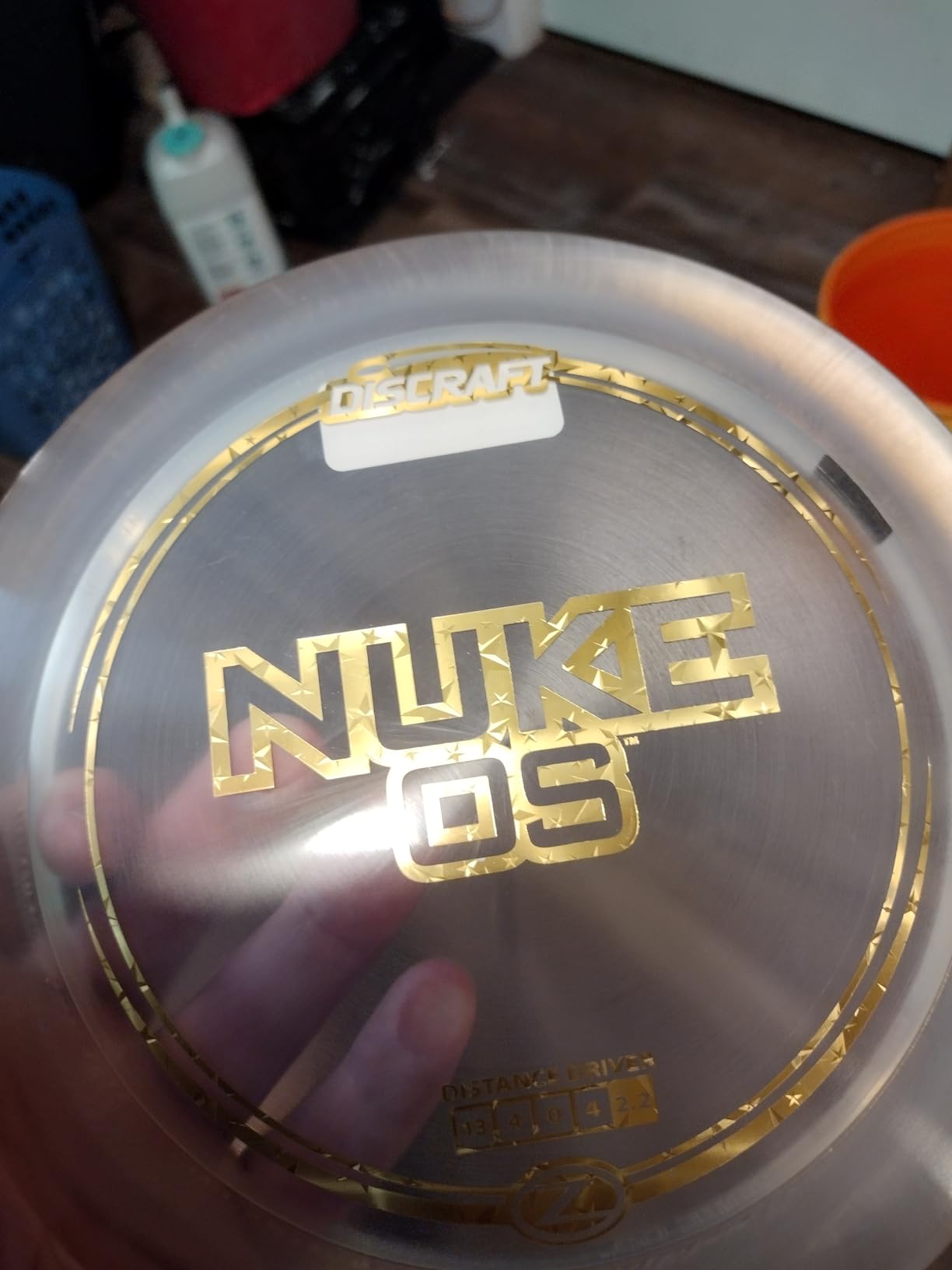 Discraft Z Nuke OS 173-174 Gram Distance Driver Golf Disc customer photo 1