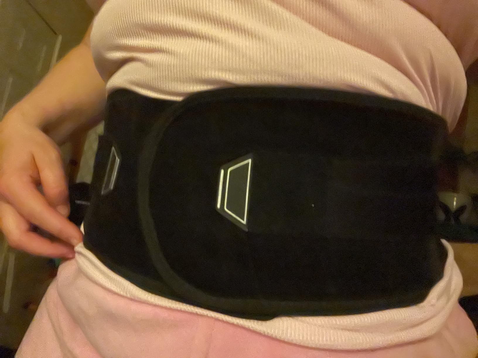 FREETOO Back Brace for Lower Back Pain Relief with Pulley System, Lumbar Support Belt for Men and Women with Lumbar Pad, Ergonomic Design and Soft Breathable 3D Knit Material, for Herniated Disc, Sciatica customer photo 2