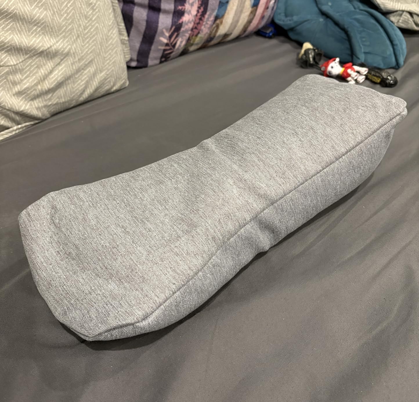 Buckwheat Neck Support Pillow Cervical Neck Cylinder Bolster Pillow, Buckwheat Hulls Adjustable Roll Pillow, Neck Pain Relief for Back and Side Sleepers Round Pillows for Lunch Break (Beige, 6x15 inch) customer photo 1