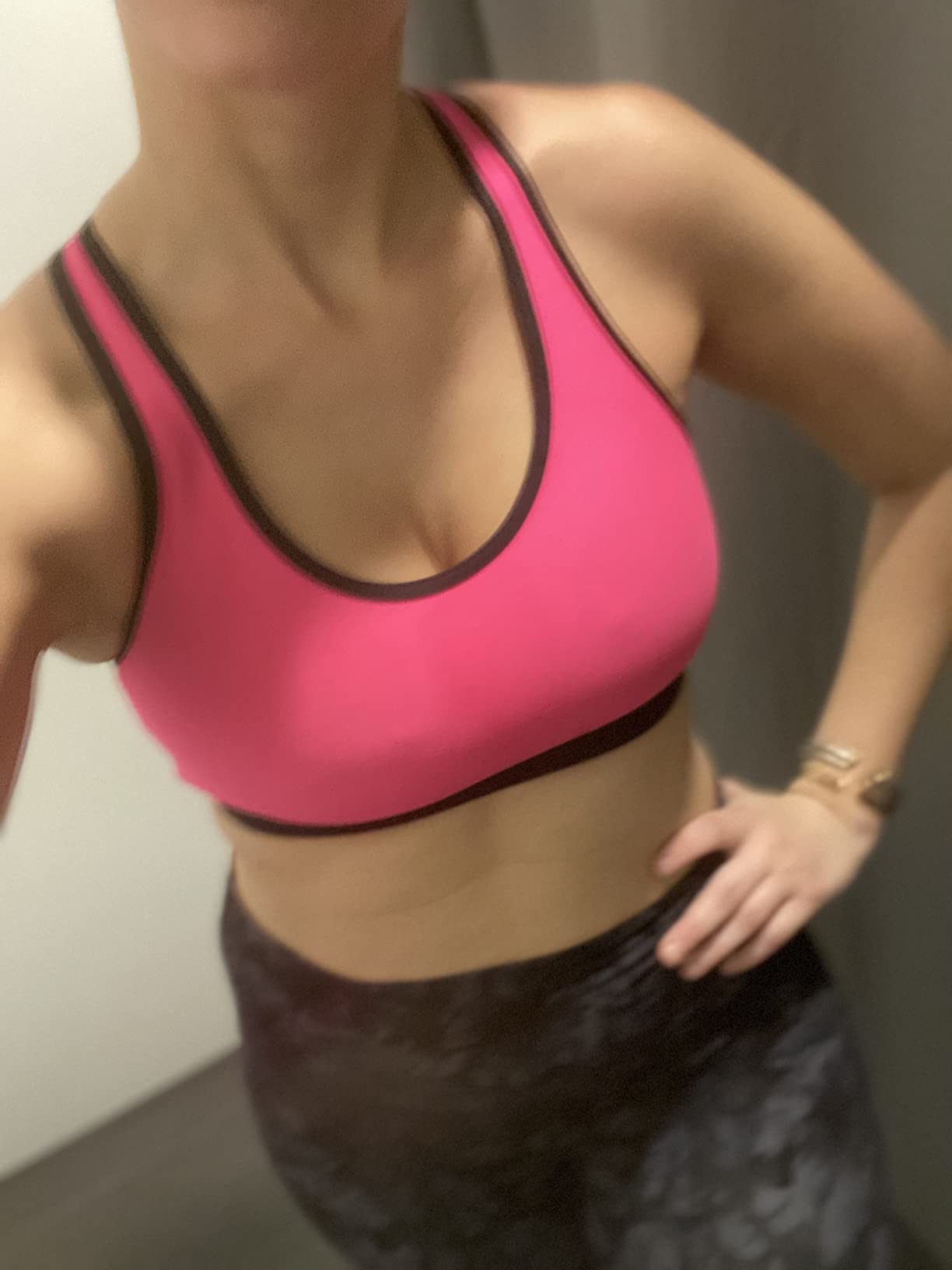Under Armour Infinity Mid Impact Sports Bra customer photo 1