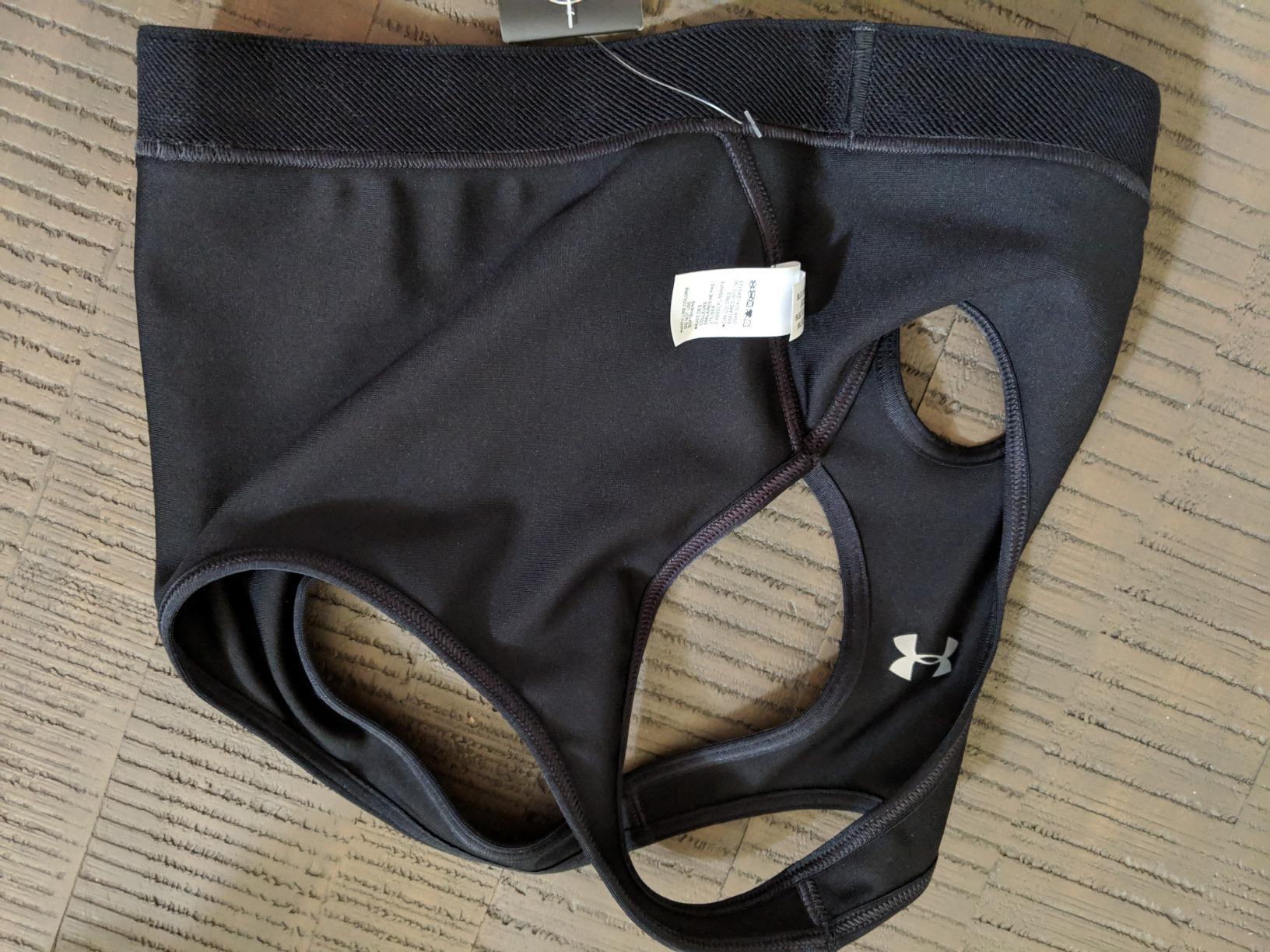 Under Armour Infinity Mid Impact Sports Bra customer photo 2