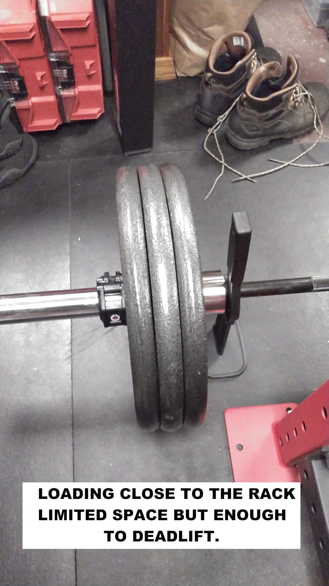 RitFit Deadlift Jack/Barbell Jack Unload 660LB Barbell Stand with Non-Slip Handle and Base, Perfect for Deadlift and Powerlifting customer photo 2