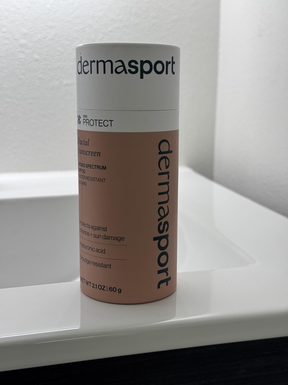 Dermasport SPF 50 Sunscreen for Face Lotion for Athletes, Zinc Oxide Hydrating, Non-Greasy, Broad Spectrum Sun Protection, Oil-Free, Reef-Safe, Face Sunscreen Resistant to every Sport customer photo 2