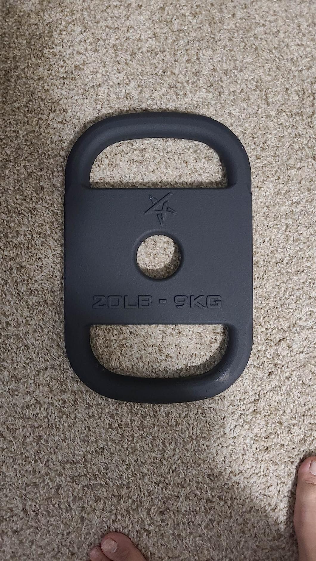 Yes4All Cast Iron Rucking Weight with 2