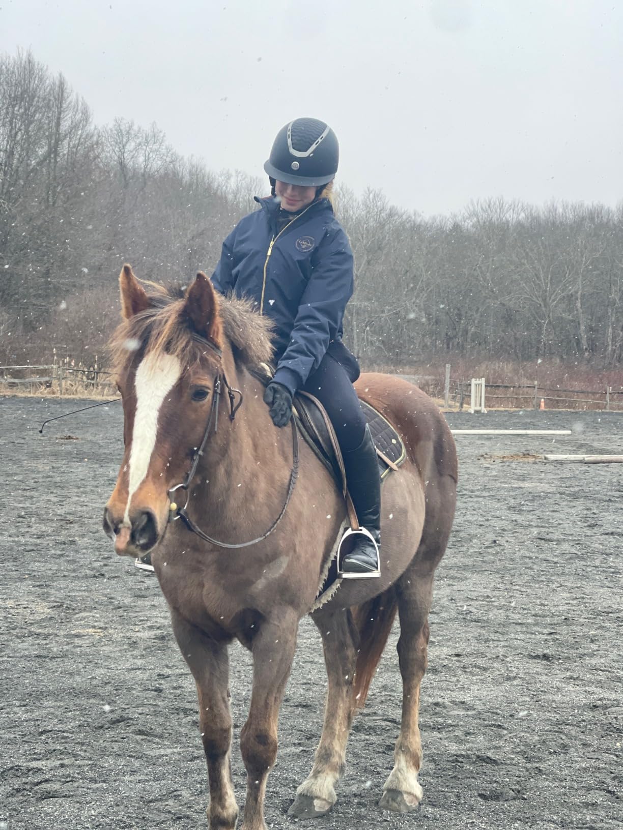 TuffRider Ultimate Wide Brim Equestrian Horse Riding Helmet customer photo 1