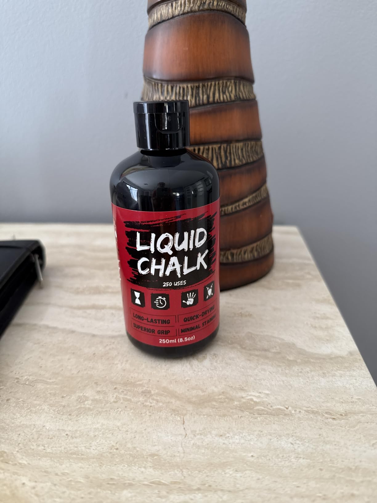 PowerGrip Liquid Chalk - Sweat-Proof, No-Mess Grip Enhancer for Weightlifting, Rock Climbing & Gymnastics customer photo 1
