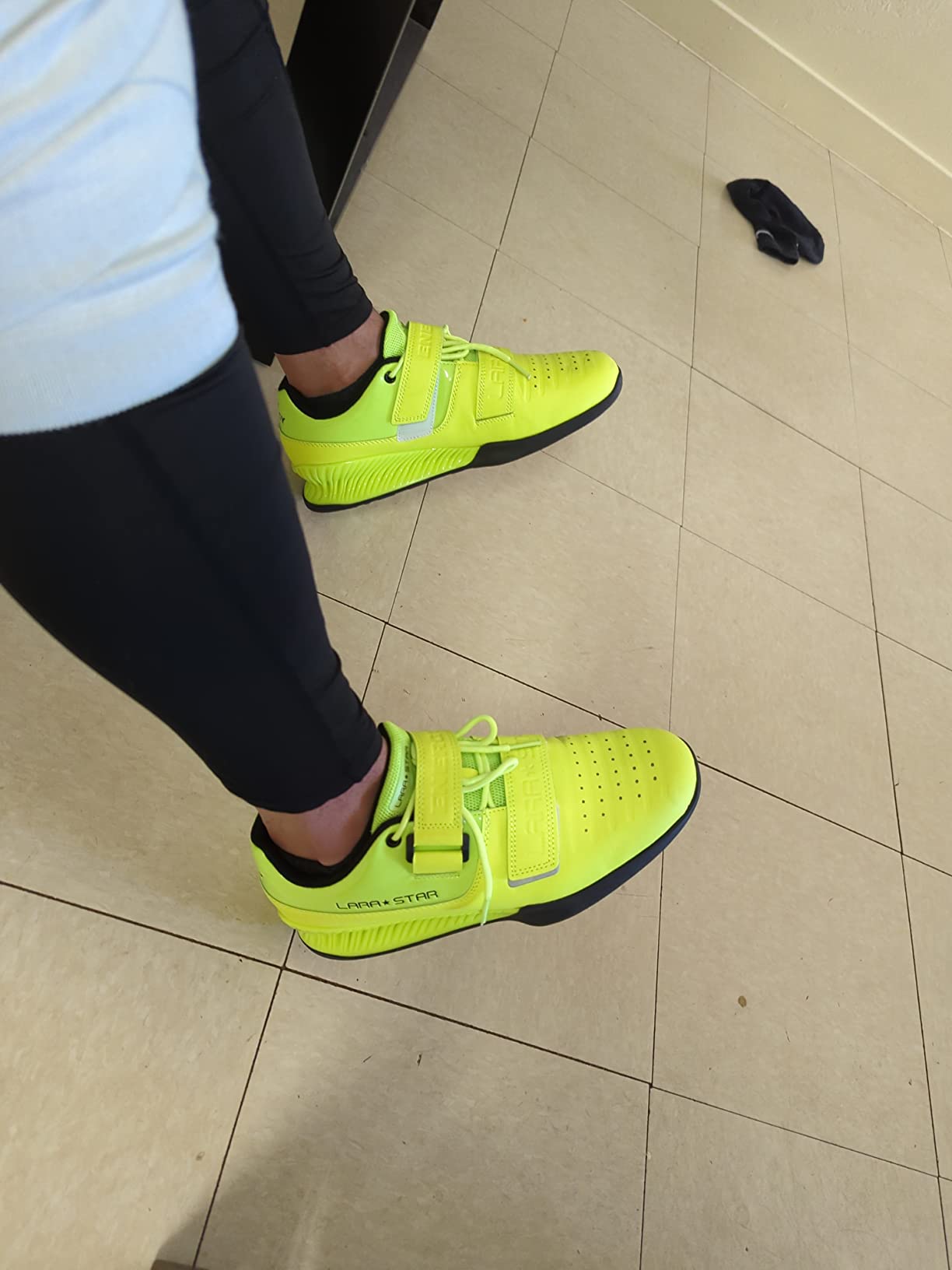 Deadlift Shoes - Weightlifting & Powerlifting Shoes for Men & Women, Ideal for Weight Training & Hard Pulling customer photo 2