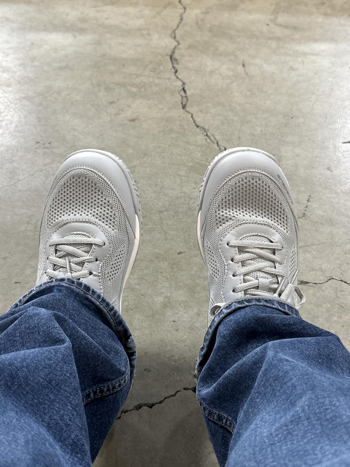 FitVille Wide Pickleball Shoes for Men Tennis Shoes Sneakers for All Court Racquetball Athletic Shoes | Arch Support & Wide Toe Box customer photo 2