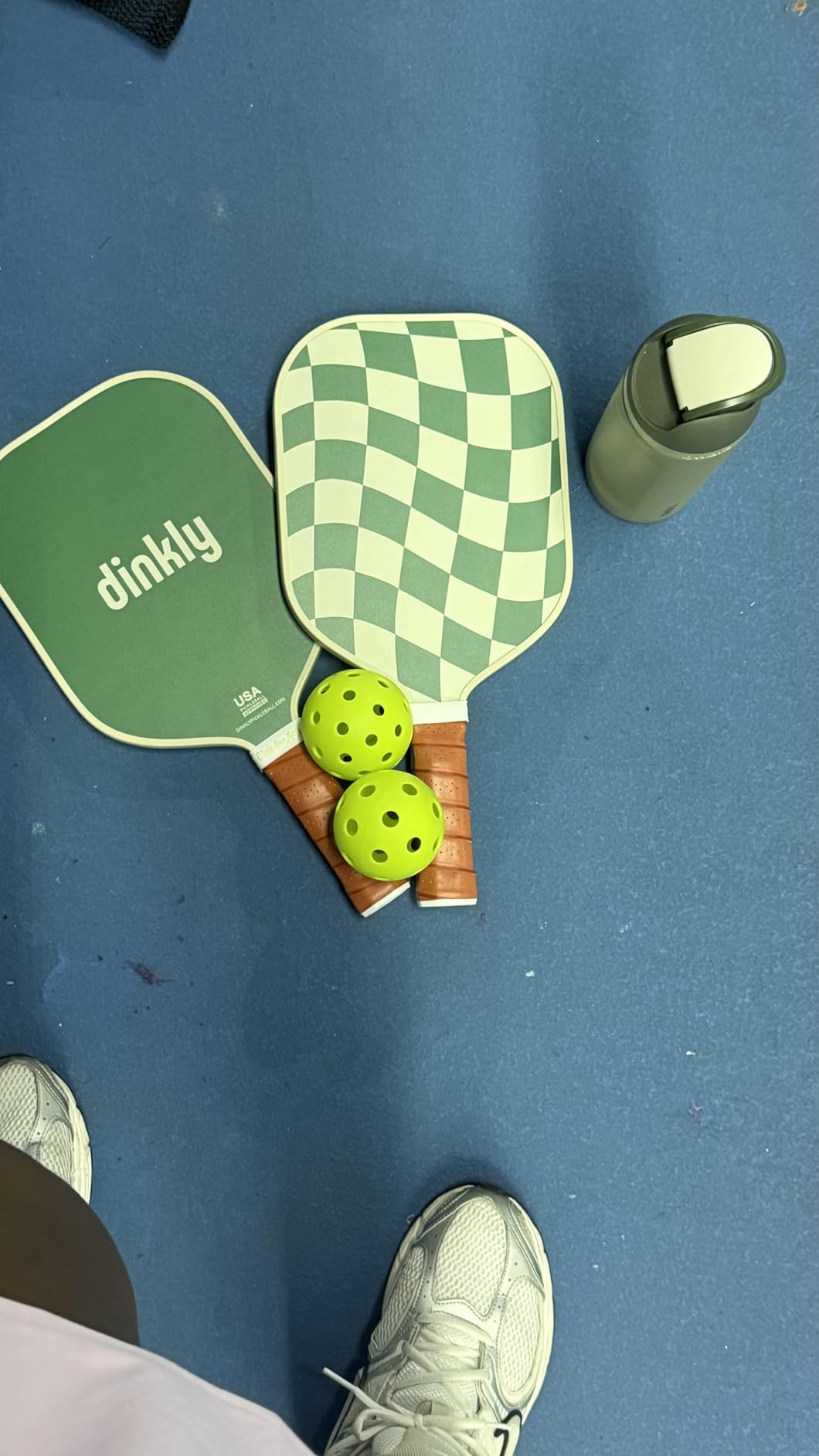 Pickleball Paddles Set of 2/4- USAPA Approved Graphite/Fiberglass Pickleball Racket, 2 Pickleball Rackets, 4 Balls and 1 Portable Carry Bag, Aesthetic Pickle Ball Set for Men Women Beginners customer photo 2