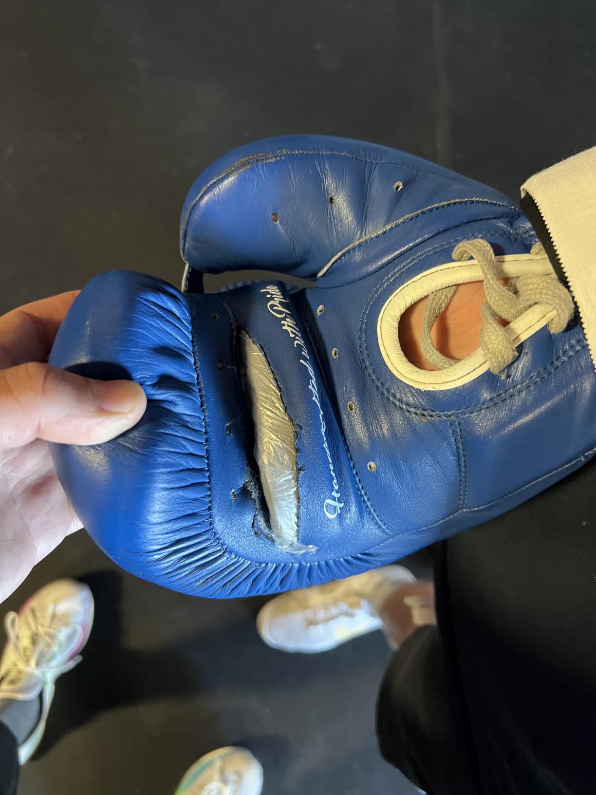 RIVAL Boxing RFX-Guerrero HDEF Lace-Up Sparring Gloves, Unique Multi-Layered Foam and Laminated with a High-Density EVA customer photo 1
