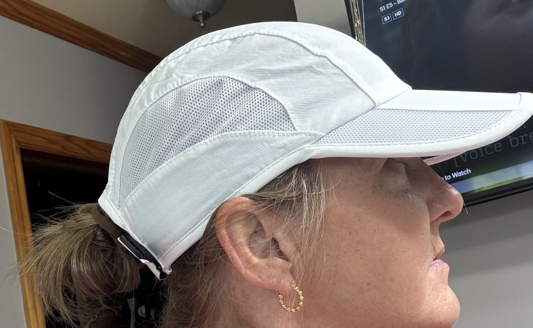 GADIEMKENSD Quick Dry Run Hat Cooling Breathable Mesh customer photo 2