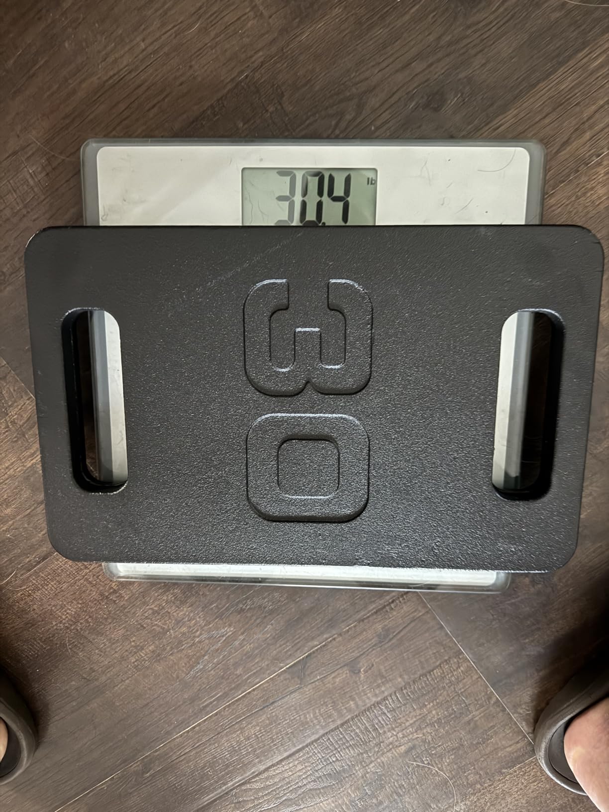 Fitvids Cast Iron Plate, Weighted Plate for Swings, Squat, Strength Training, Fitness Workout, and Home Exercises customer photo 1