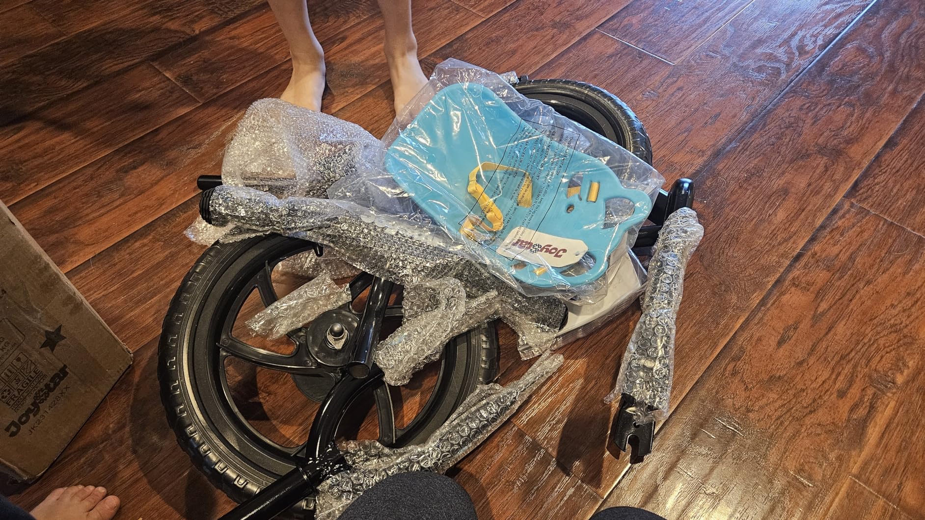 JOYSTAR 12/14 Inch Kids Balance Bike for 18months-5 Years Old Boys Girls, Lightweight Toddler Balance Bikes with Footrest and Handlebar Basket or Doll Seat customer photo 2