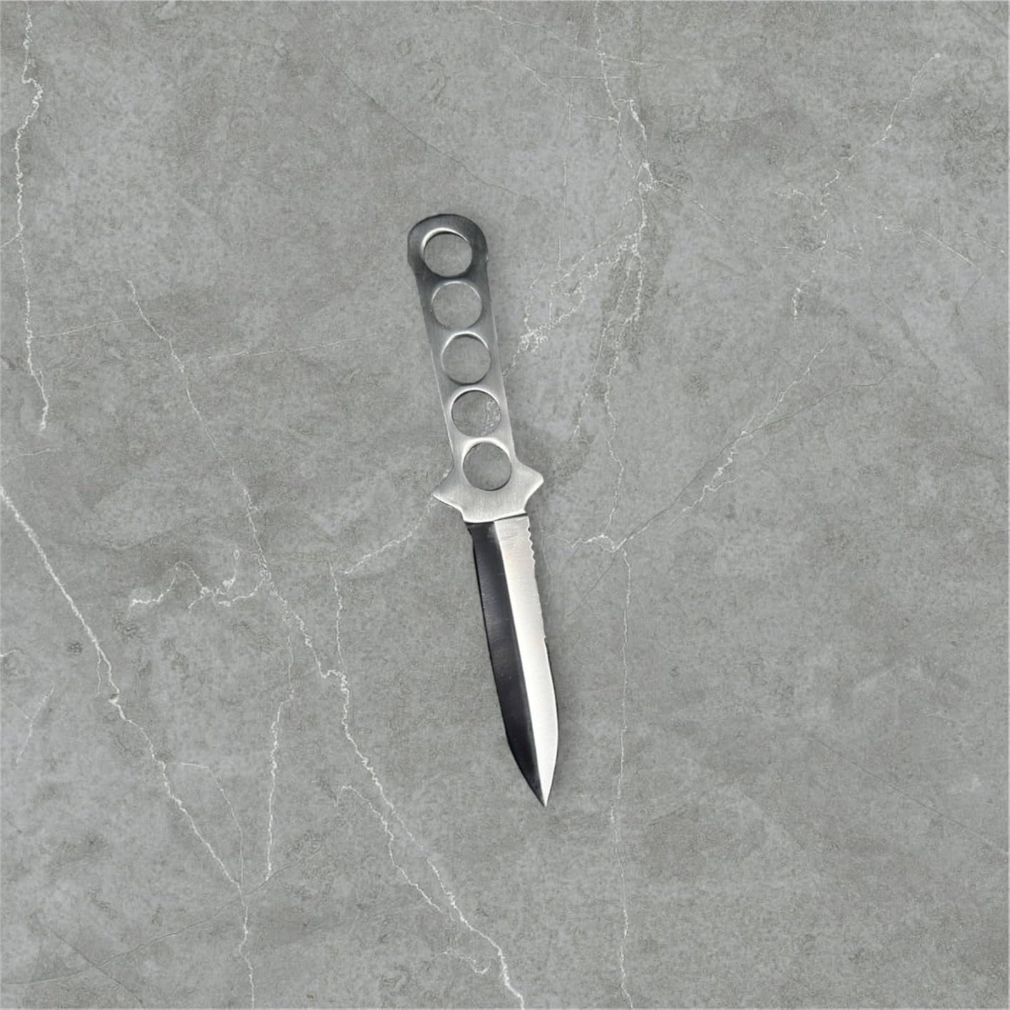 Diximus Dive Knife - Scuba Diving Knife with Sheath and Leg Strap - Thigh Knife - Stainless Steel Fixed Blade Knife - Hunting Knives - Survival and Camping Gear customer photo 1