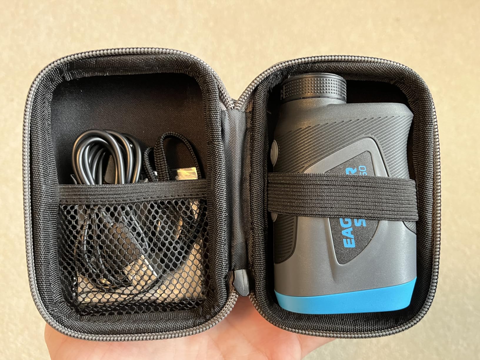 Eagle Seeker 360 Rangefinder | Measure in Feet, Yards & Meters | Disc Golf, Golf, Hunting, Survey & Construction | Flagpole Lock, Horizontal/Vertical Distance & Trajectory/Slope Compensation customer photo 2