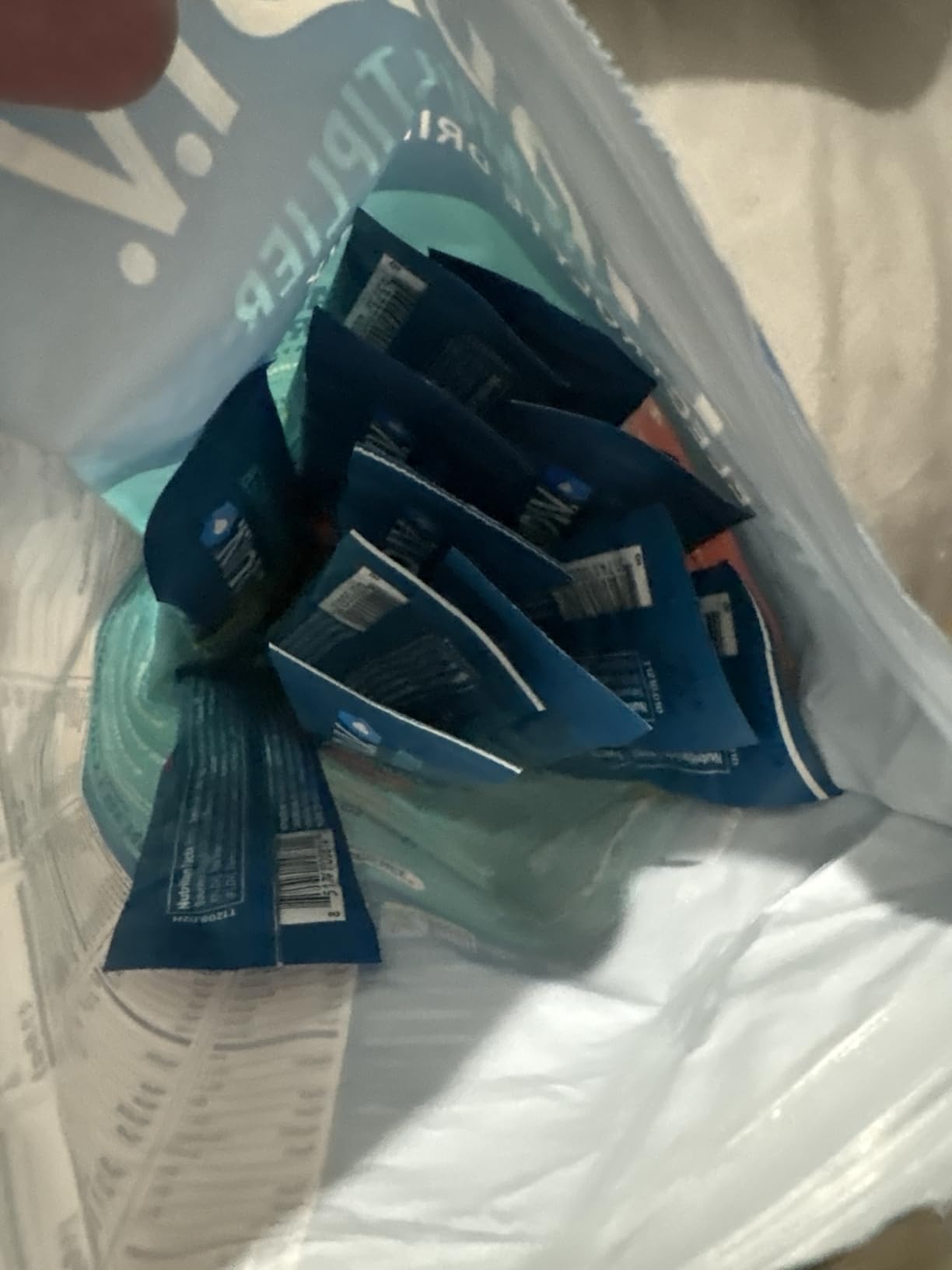 Liquid I.V. Hydration Multiplier - Variety Pack - Lemon Lime, Passion Fruit, Strawberry, Tropical Punch | Electrolyte Powder Drink Mix | 1 Pack (16 Servings) customer photo 2