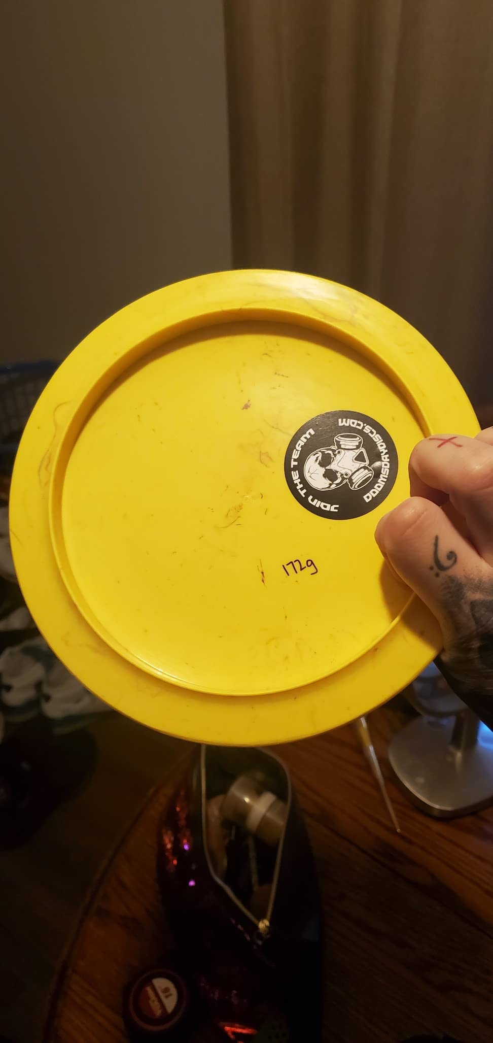 DOOMSDAY DISCS Plague Distance Driver | Professional Level Disc Golf Driver | Premium Toxic Waste Plastic customer photo 2