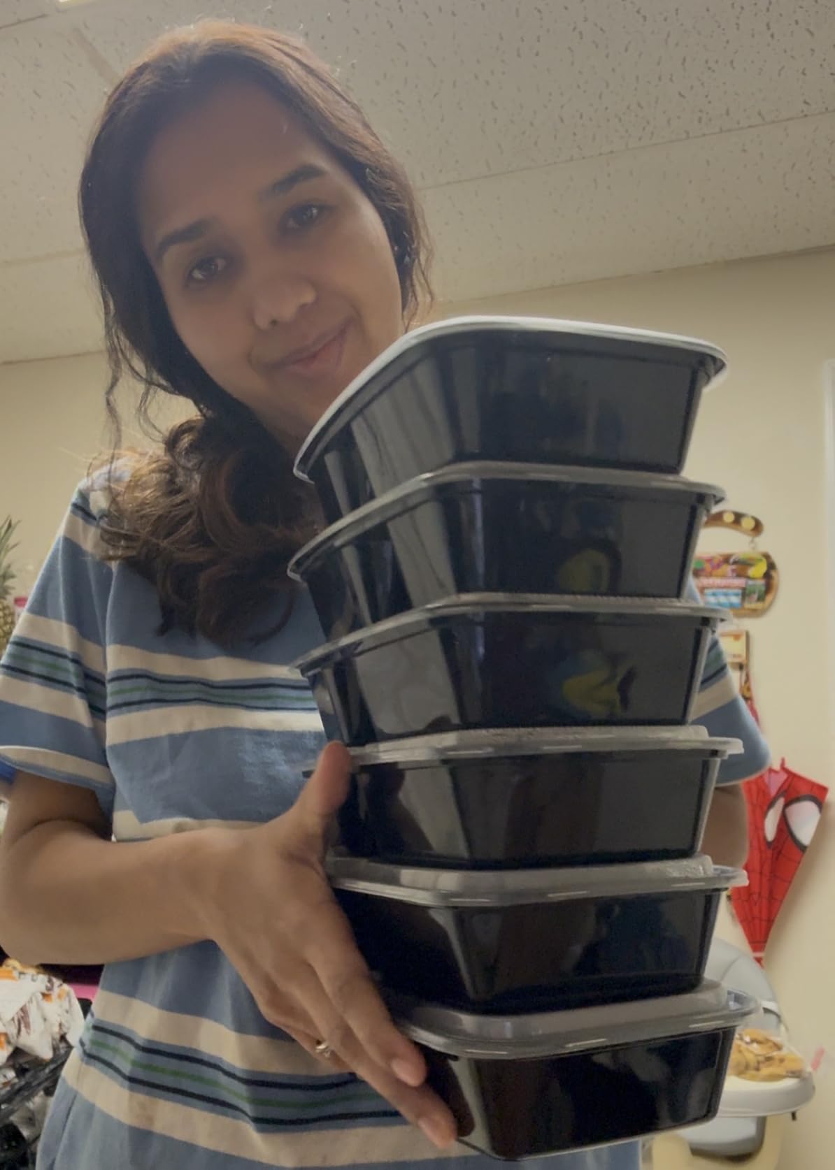 Glotoch 10 Pack 32OZ Meal Prep Containers Reusable Microwave Safe, Extra Large & Thick Food Storage Containers With Lids, Durable Bento Boxes BPA-free, Stackable, Dishwasher/Freezer Safe customer photo 2