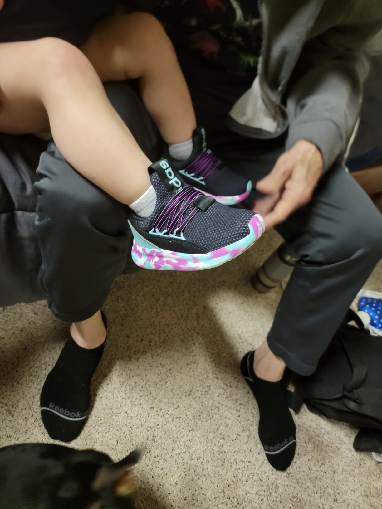 Adidas Unisex-Child Lite Racer Adapt 7.0 Sneaker customer photo 1