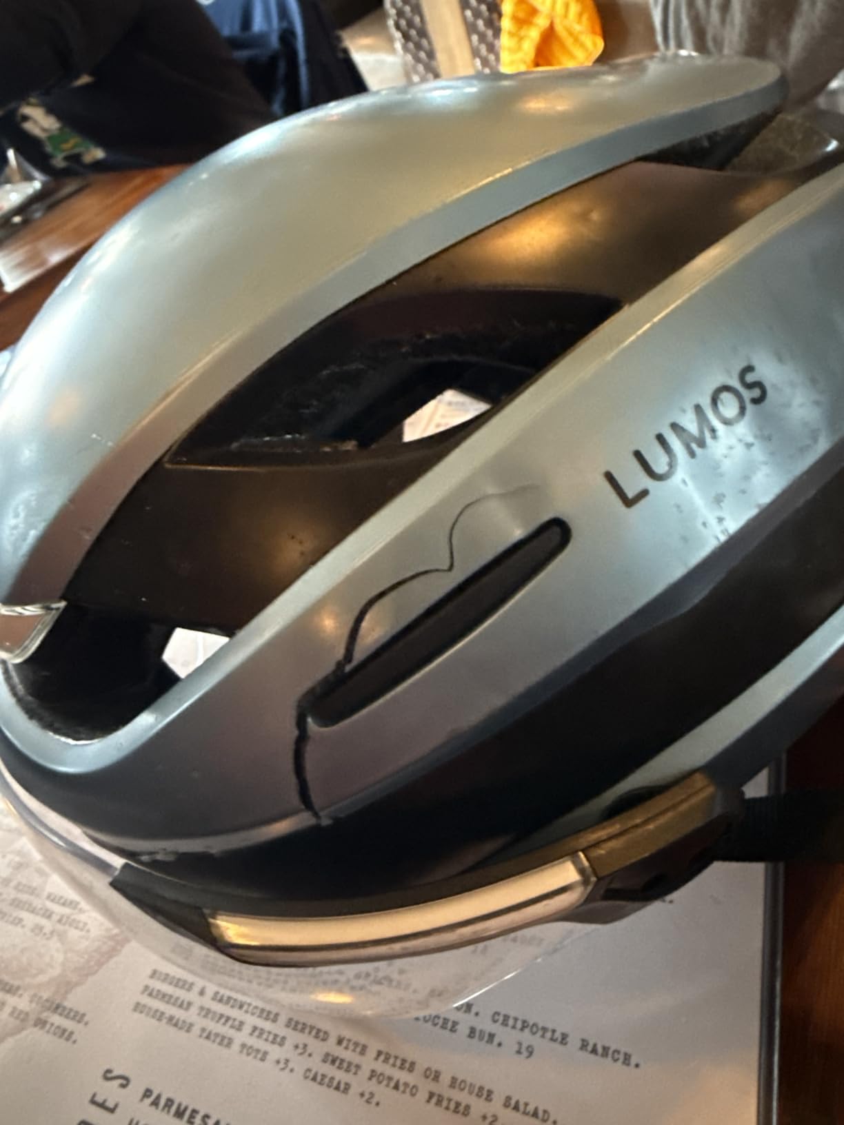 Lumos Ultra E-Bike Smart Helmet | NTA 8776 Certified | Front & Rear LED Lights | Retractable Face Shield | App Controlled | EBike, Scooter, Cycling, Bicycle | Adults, Men Women customer photo 1