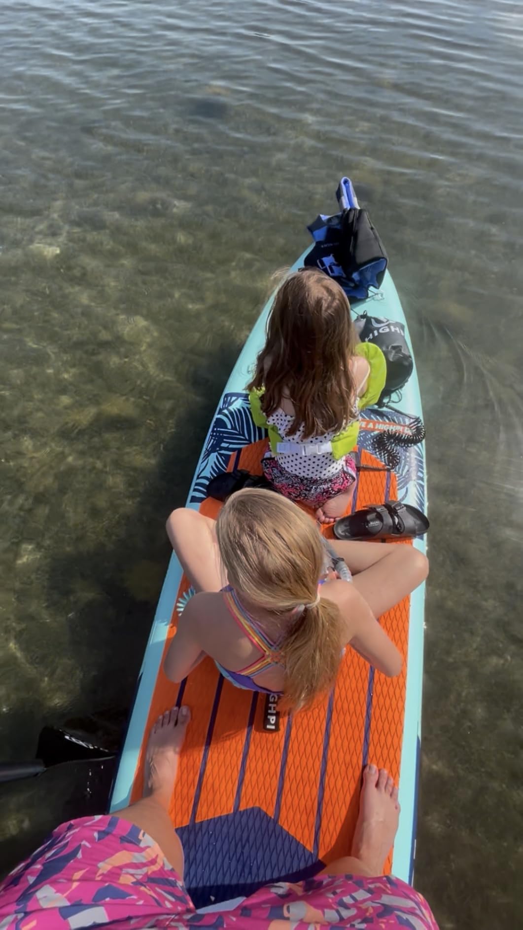 Inflatable Stand Up Paddle Board for Youth and Adults - Wide Sup with Premium Accessories, Blow Up Paddleboard for Surfing, Fishing, Yoga & More customer photo 1