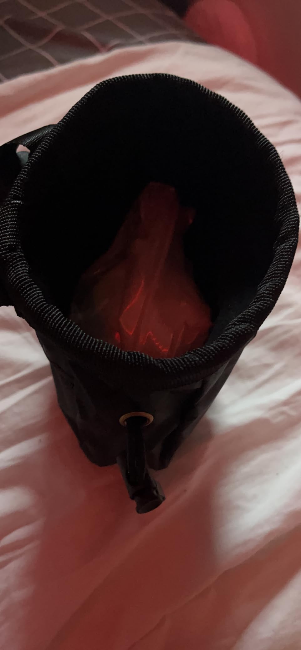 Climbing Chalk Bag for Rock Climbing - with Chalk Ball - Adjustable Black Chalk Bag Bouldering for Rock Climbing Equipment customer photo 2