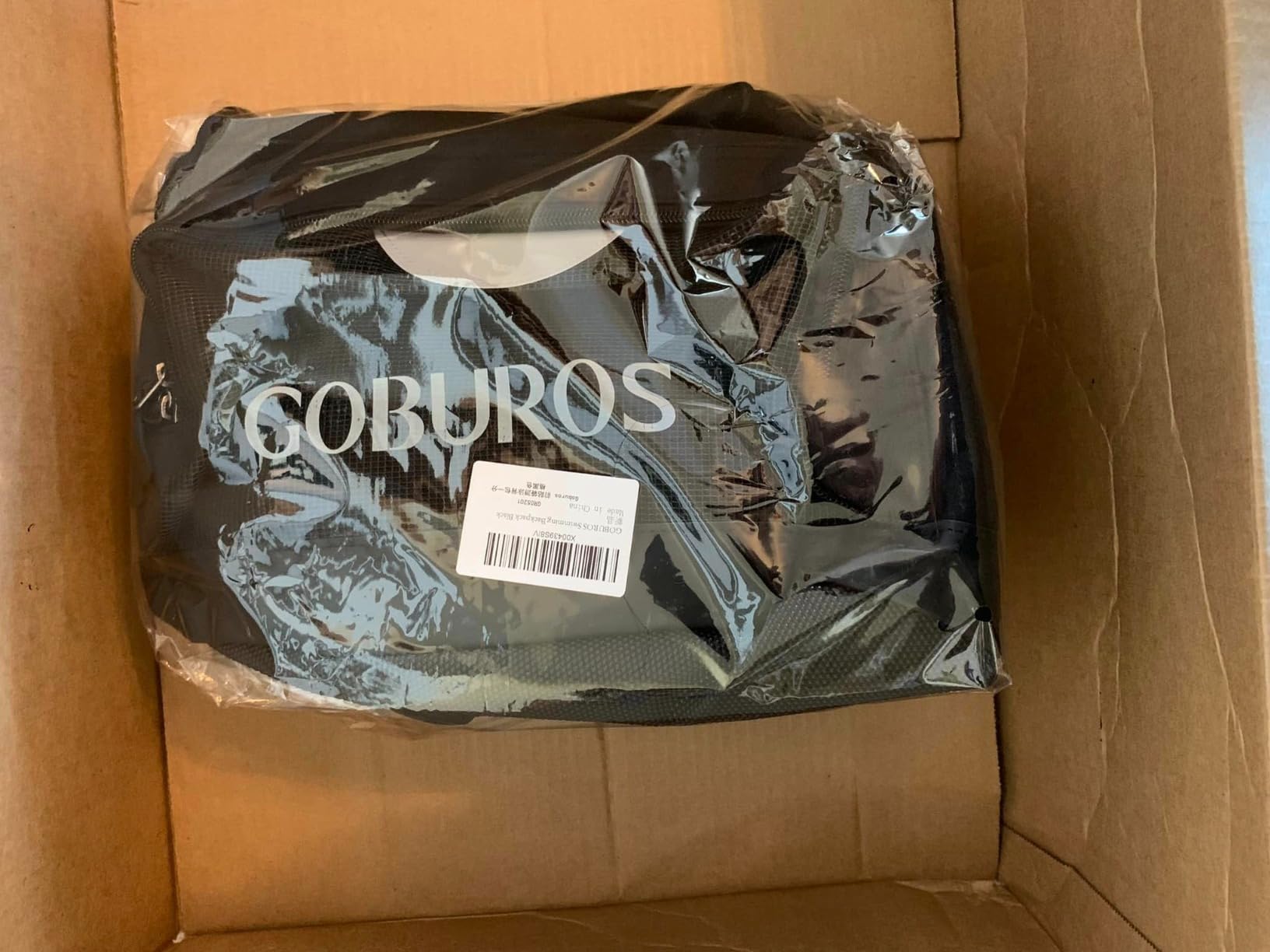 GOBUROS Swim Backpack with Separate Shoe Space, Swim Gear Bag for Swimming Pool, Beach, Swimming Athlete Sports Backpack for Men and Women customer photo 2