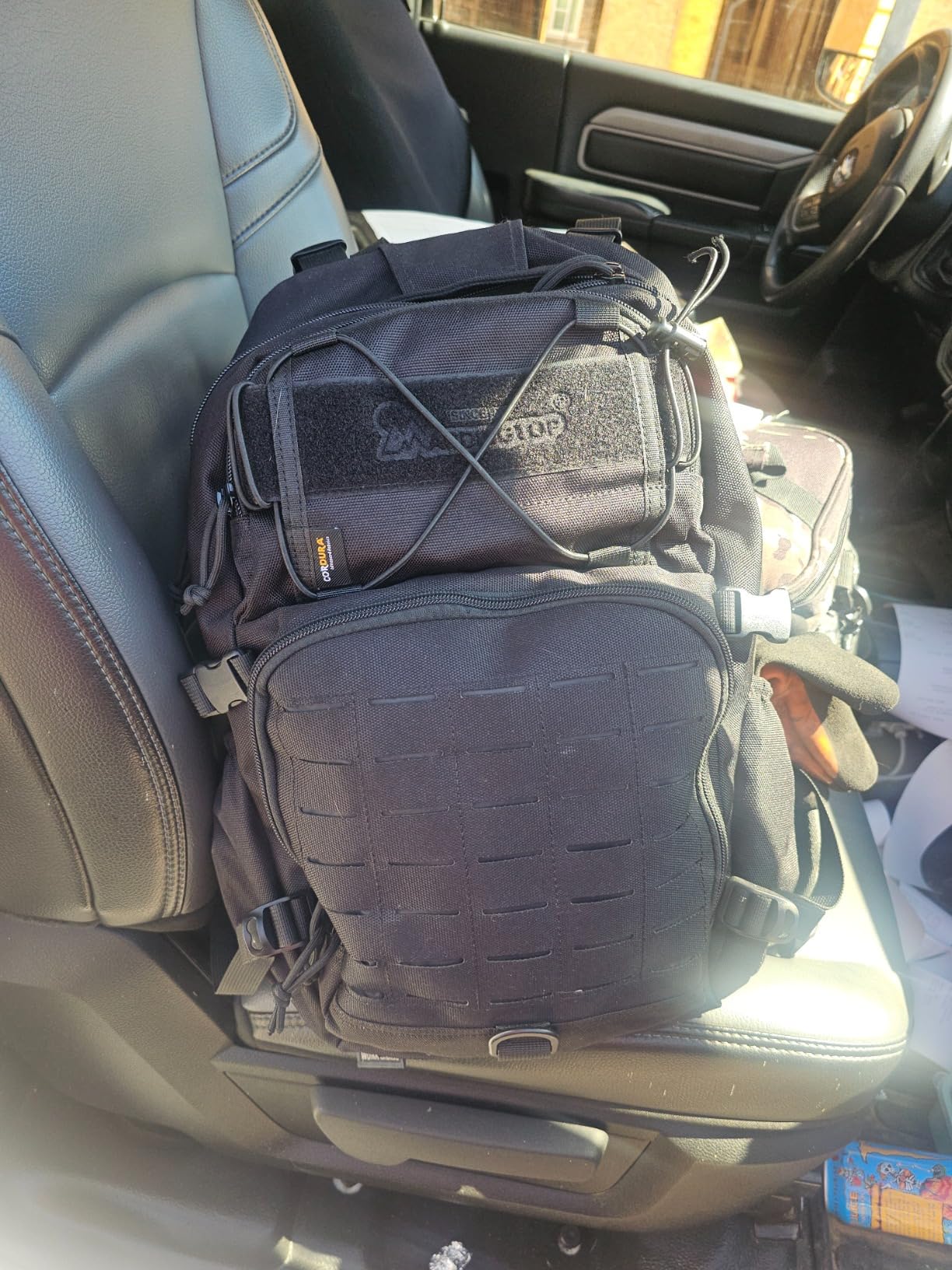 Mardingtop Small Military Tactical Backpack for Men, 25L Molle Cordura Backpack for Hiking, Camping, Rucking customer photo 1