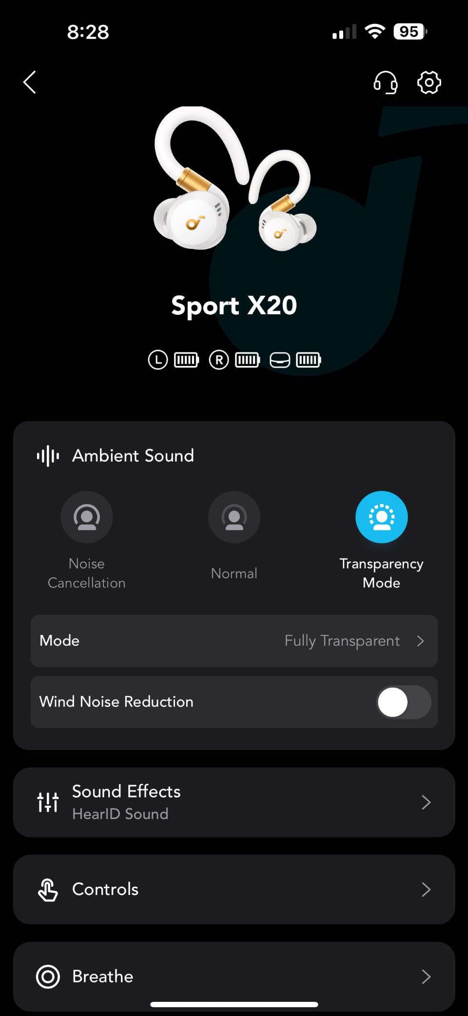 Soundcore Sport X20 by Anker, True-Wireless Workout Earbuds, Rotatable and Extendable Ear Hooks, Noise Cancelling, Deep Bass, IP68 Waterproof, Sweatproof, Dustproof, 48H Play, Sport Earbuds for Gym customer photo 1