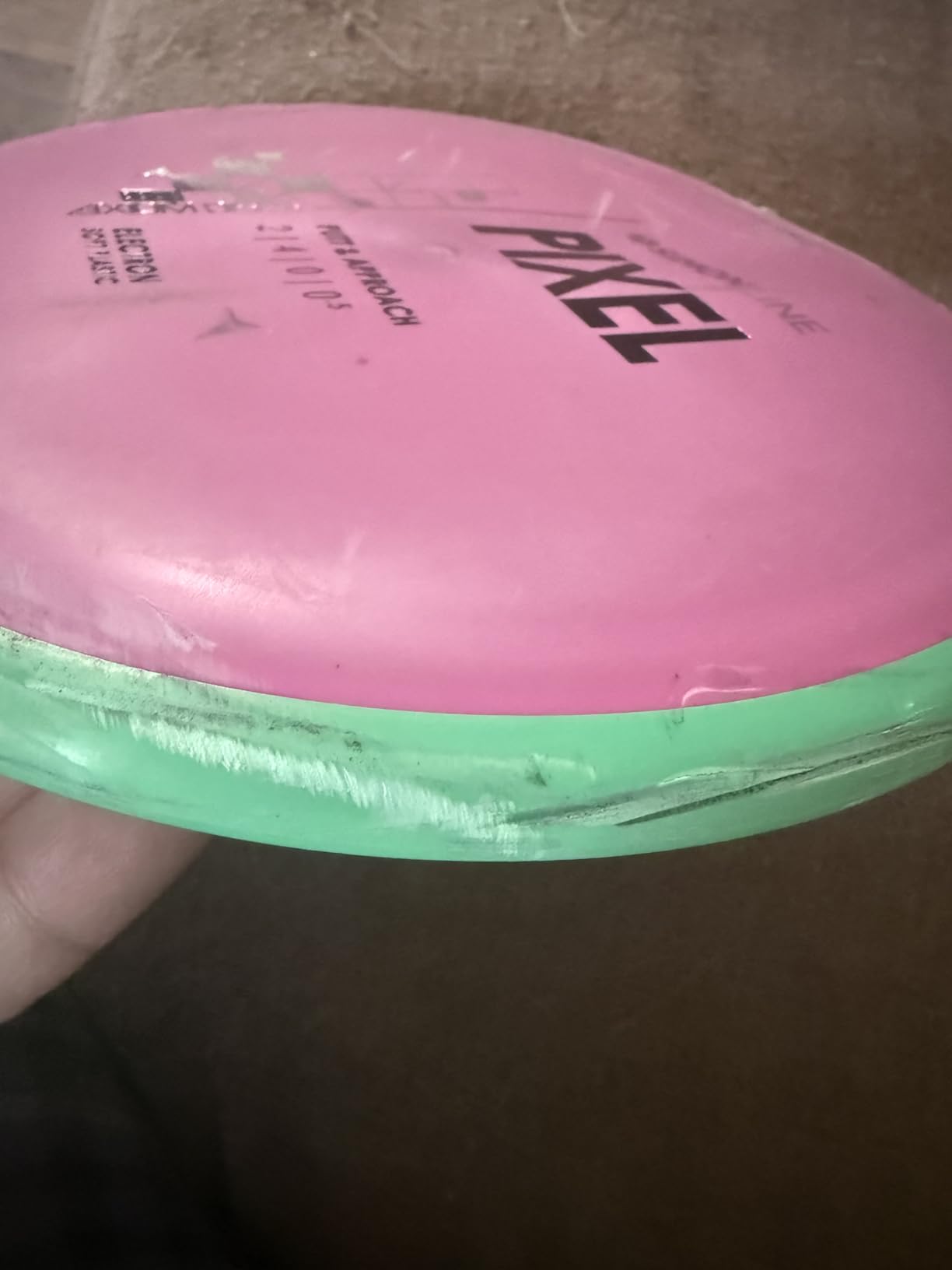 Axiom Discs Electron Pixel Simon Lizotte Edition Disc Golf Putter (Choose Your Firmness/Colors May Vary) customer photo 1