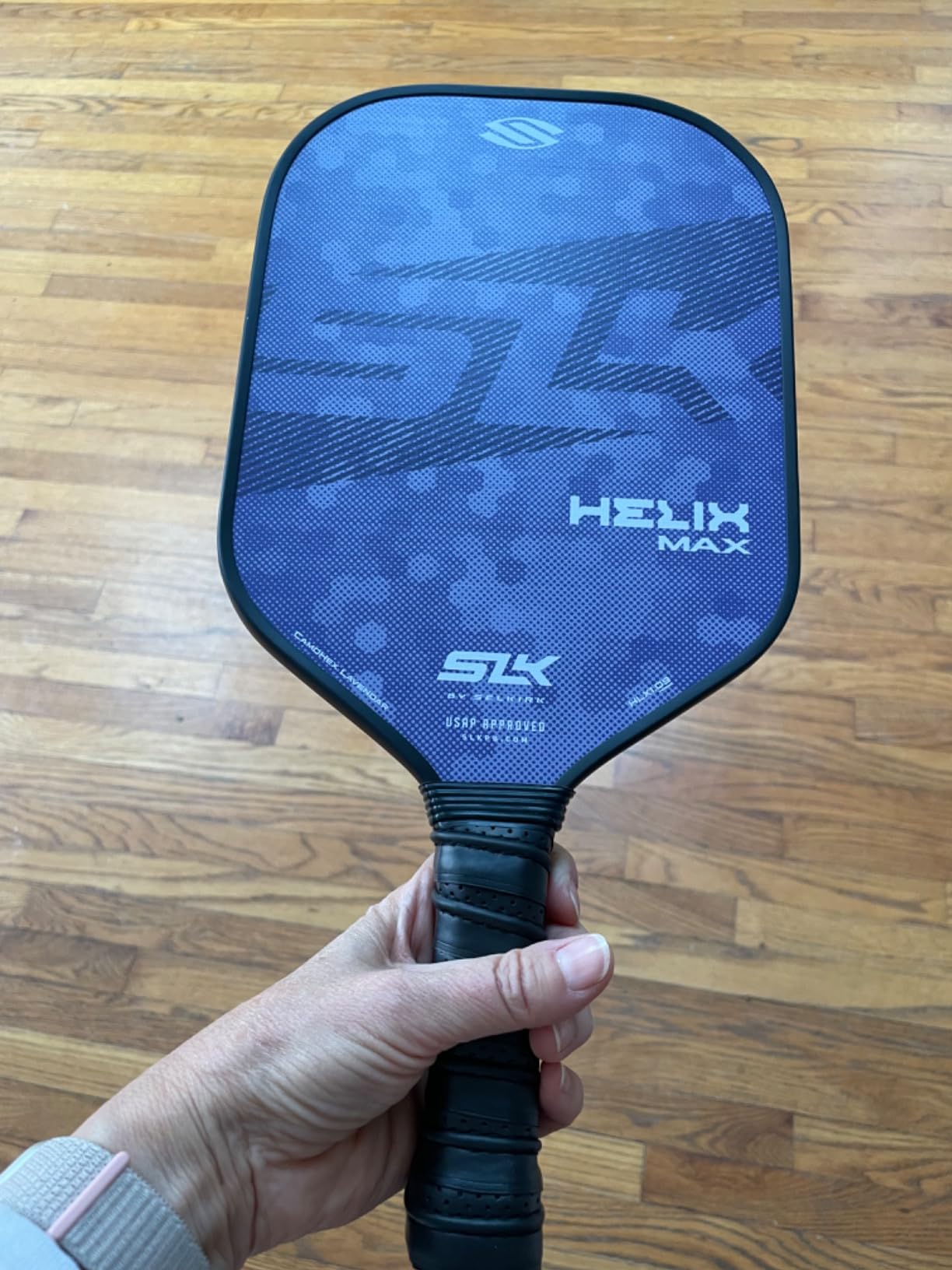 Selkirk Sport SLK Helix Pro Pickleball Paddle | Thermoformed Carbon Fiber Pickleball Paddles with Carbon Fiber & Fiberglass Hybrid Face | Unmatched Control customer photo 2