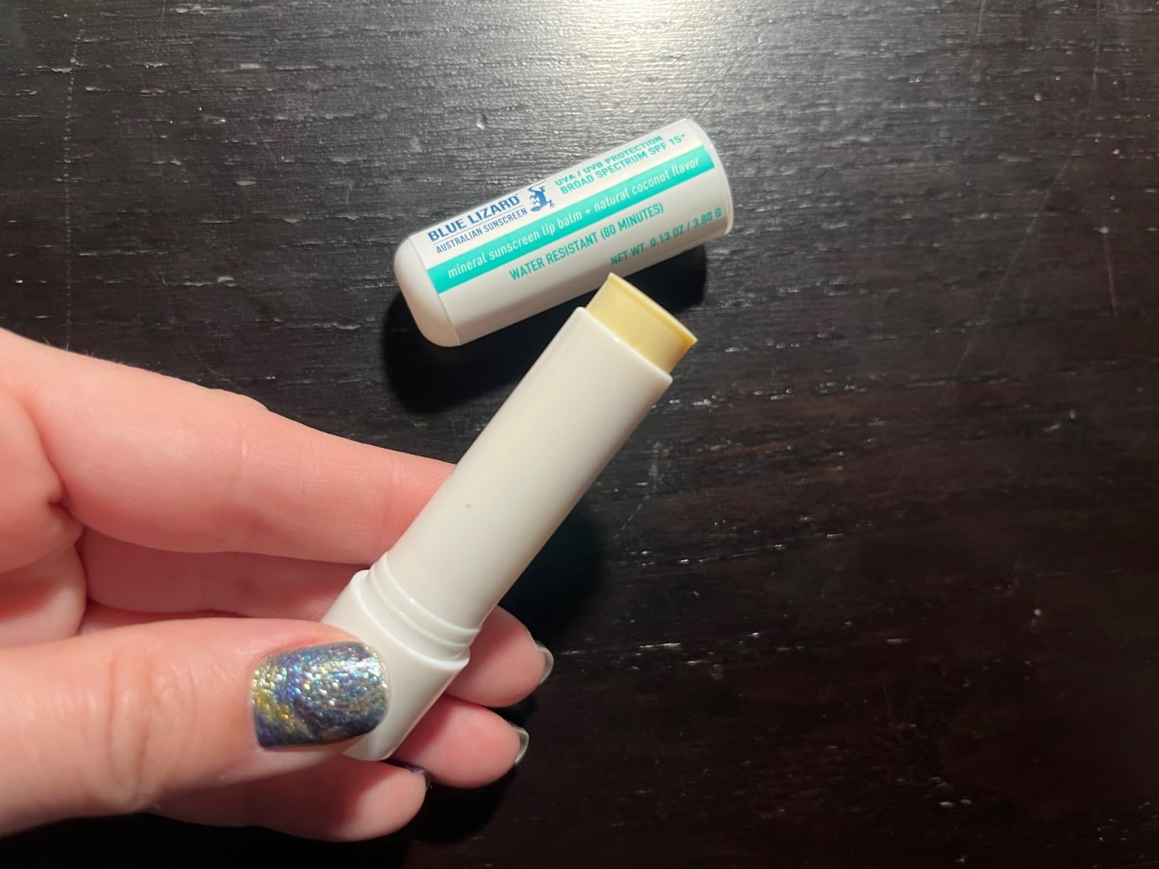 BLUE LIZARD Mineral SPF 15 Lip Balm, 3-Pack: Broad Spectrum Sun Protection, Natural Coconut Flavor, 8 Natural Oils, Infused with Australian Kakadu Plum, Rich in Vitamin C, Vegan customer photo 2