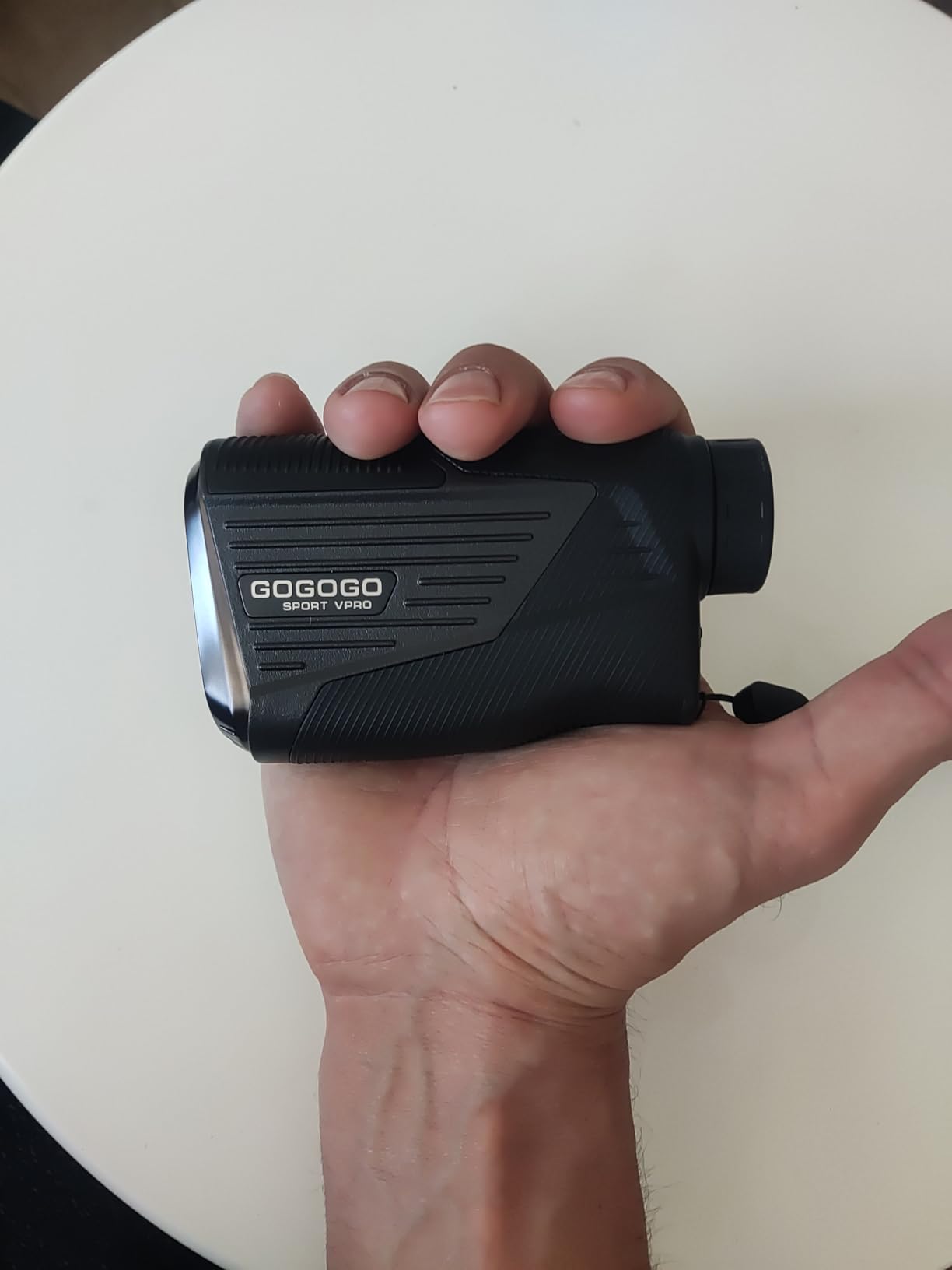 Gogogo Sport Vpro ZeroIn Rechargeable Golf Range Finder with Slope 2500 Yards Magnetic Rangefinder Disc Golf 500-Yard Flag-Lock customer photo 2