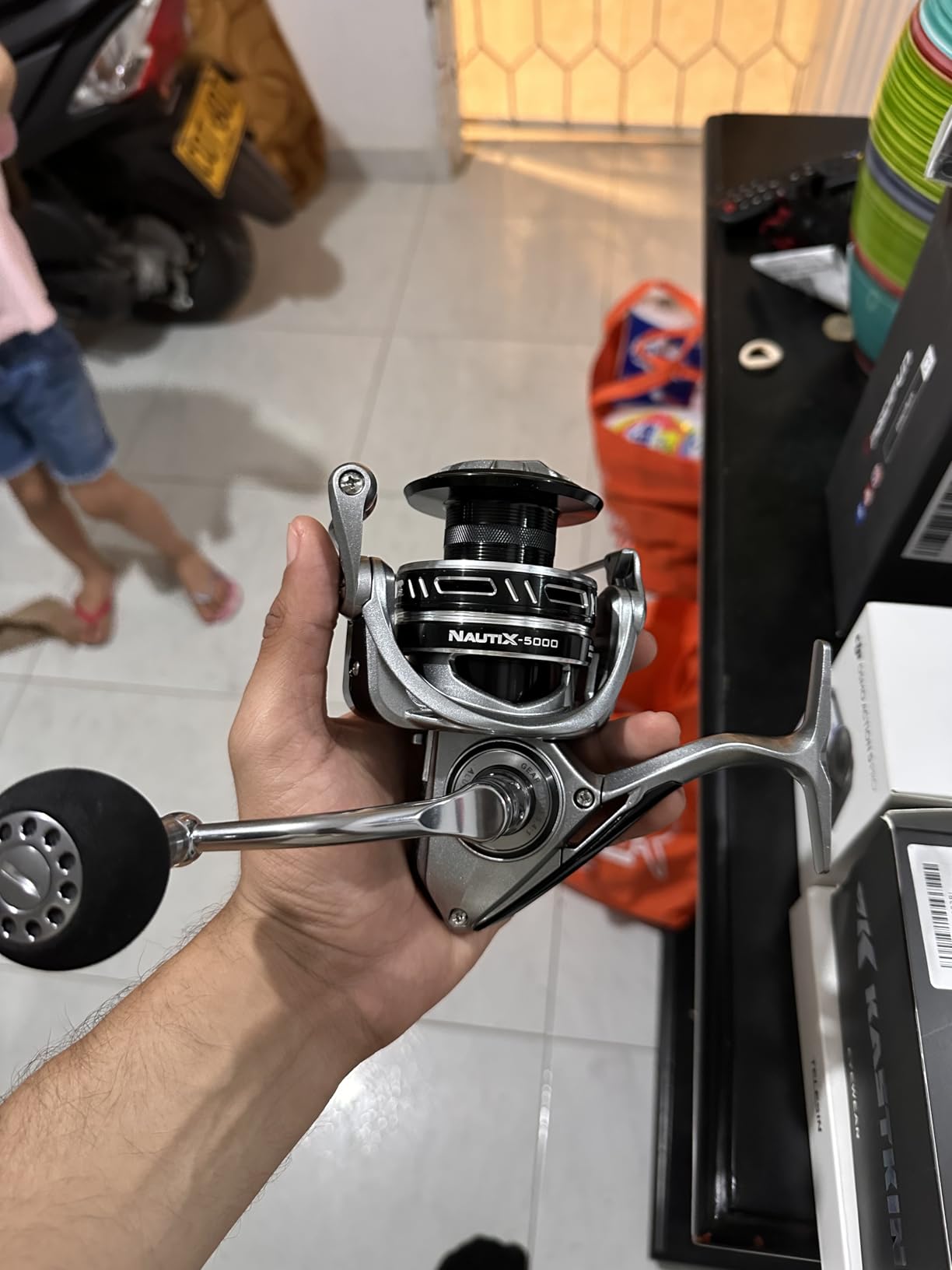 Piscifun NautiX Spinning Reel, Aluminum Spinning Fishing Reel, CNC Aluminum Gear, 33LBs Max Drag, 8+1 Sealed BB, 6.0:1/5.4:1 Gear Ratio, Smooth Powerful Freshwater Saltwater Reel customer photo 1
