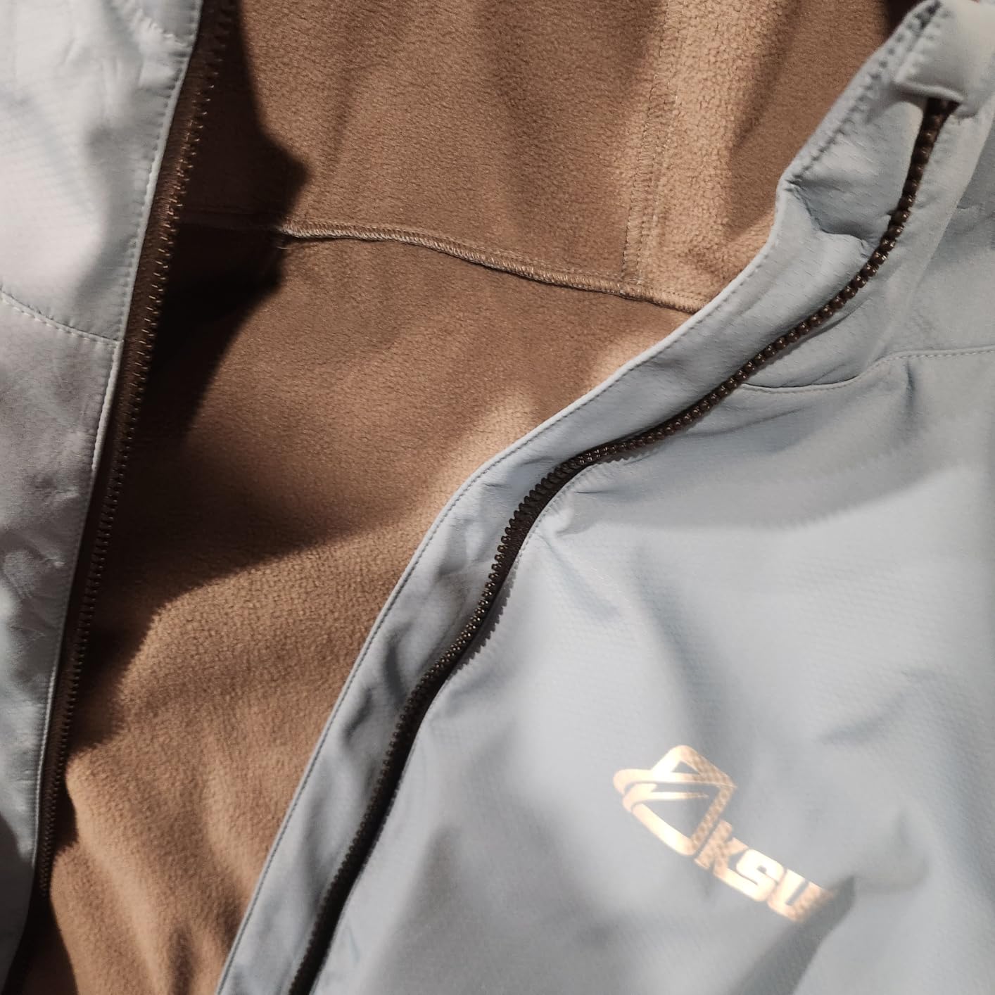 Oksun Oversized Waterproof Swim Parka: Windproof Warm Swimming Coat - Water Resistant Jacket - Thin Fleece Lined Surf Poncho customer photo 1