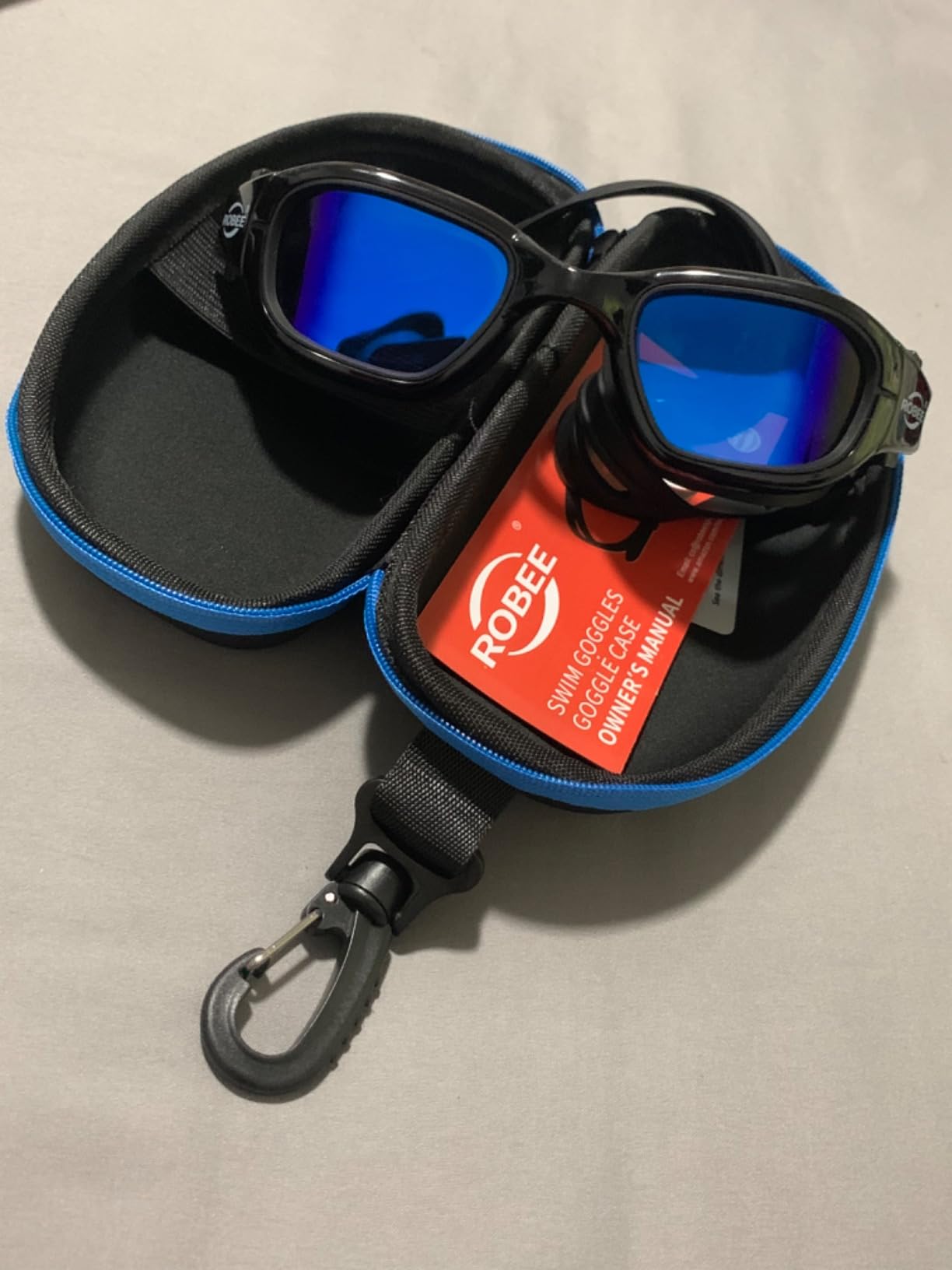 Robee Swimming Goggles, Adult Polarized Swim Goggles for Men Women Youth, Water Pool Glasses customer photo 1