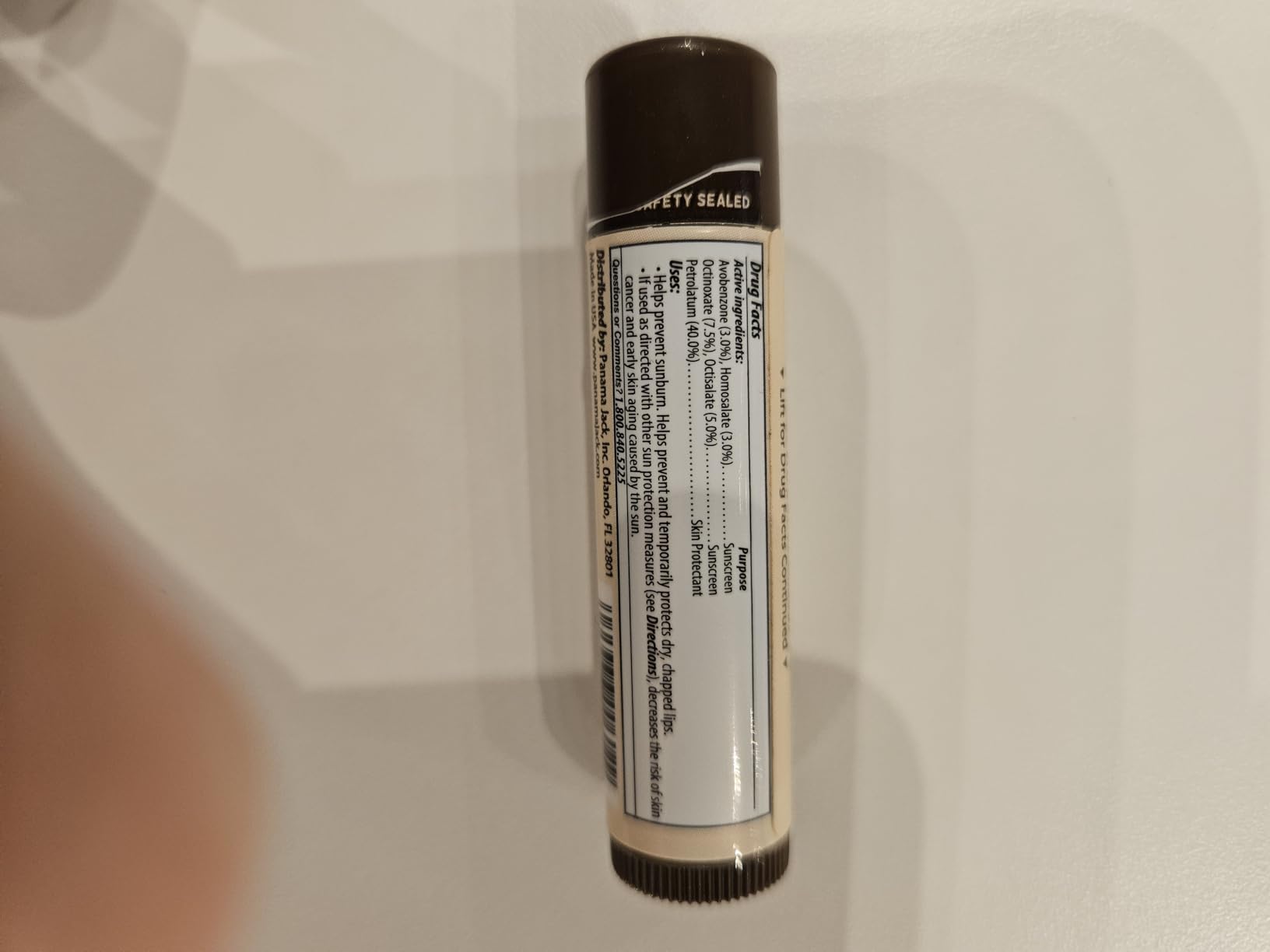 Panama Jack Sunscreen Lip Balm - SPF 45, Broad Spectrum UVA-UVB Sunscreen Protection, Prevents & Soothes Dry, Chapped Lips customer photo 1