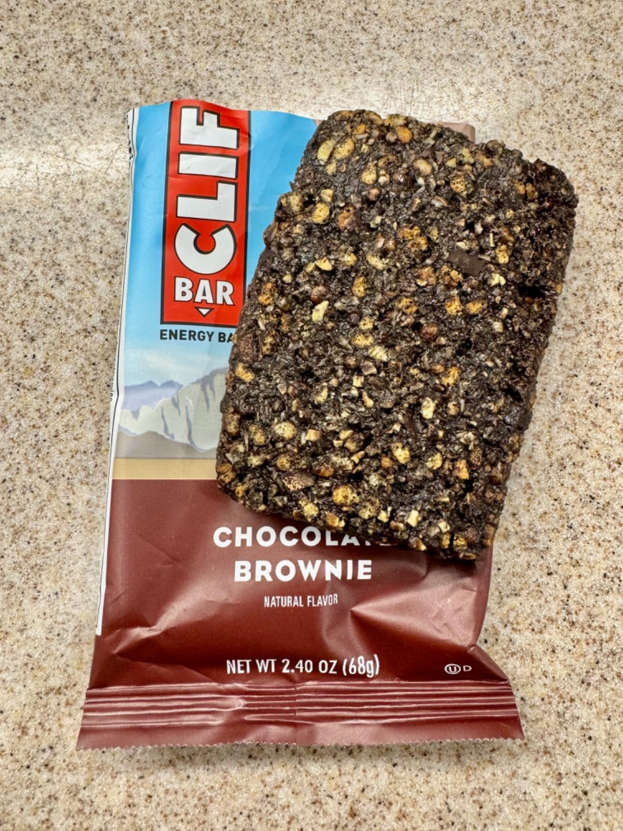 CLIF BAR - Energy Protein Bars - Chocolate Brownie - Made with Organic Oats - Energy Bars - Non-GMO - (15 Pack) customer photo 1