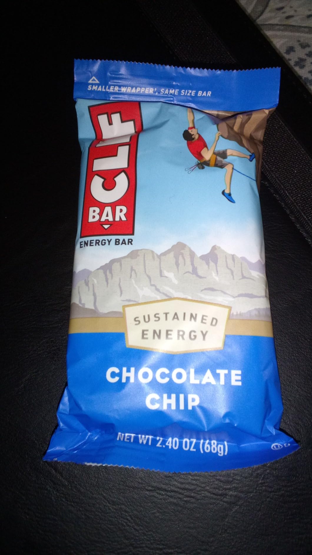 CLIF BAR - Energy Protein Bars - Chocolate Chip - Made with Organic Oats - Energy Bars - Non-GMO - (15 Pack) customer photo 1