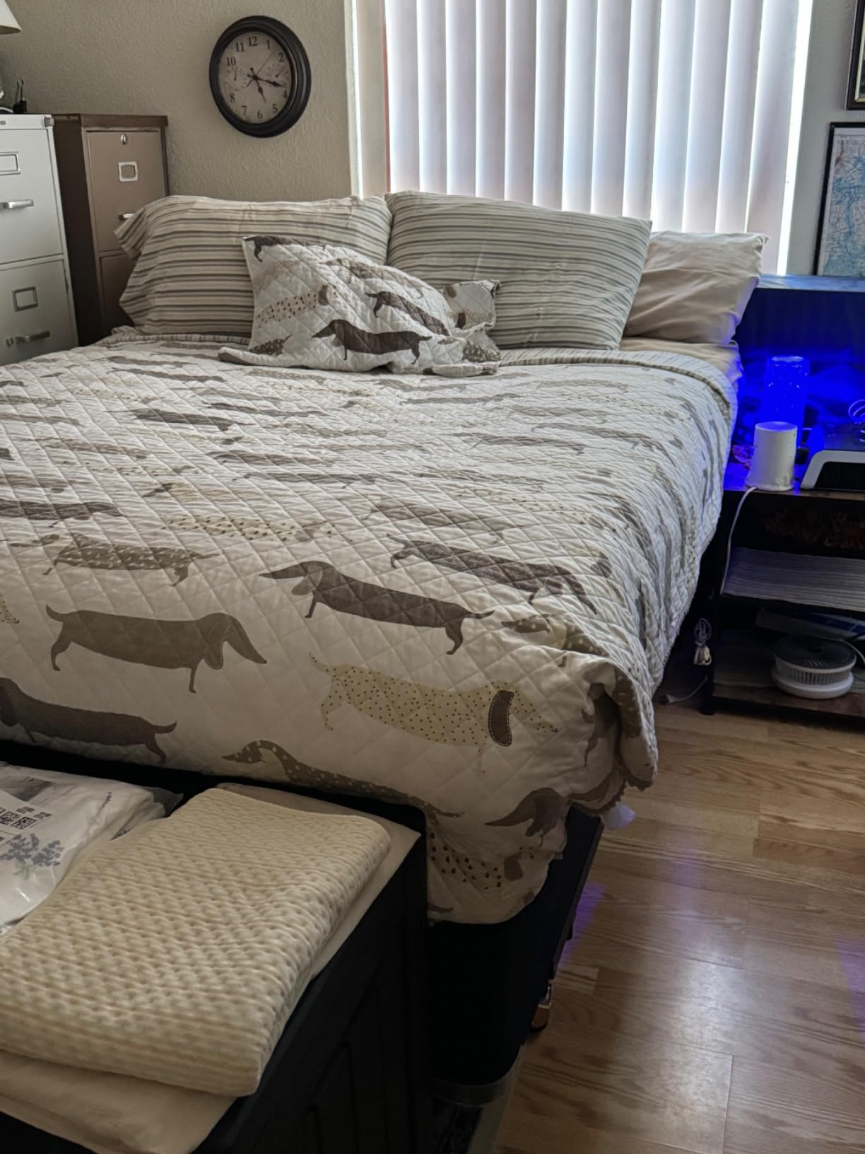 Saatva Graphite Memory Foam Mattress Topper - 3 Inch Memory Foam Layer - Enhanced Comfort & Cooling - Queen customer photo 2